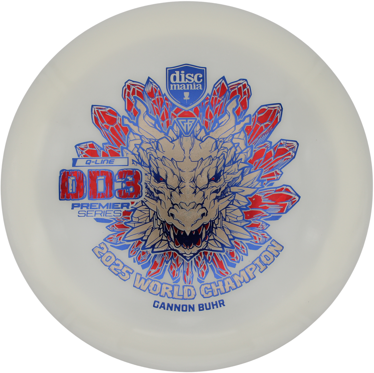 Discmania DD3 Q-Line - Gannon Buhr Premier Series 2025 World Champion