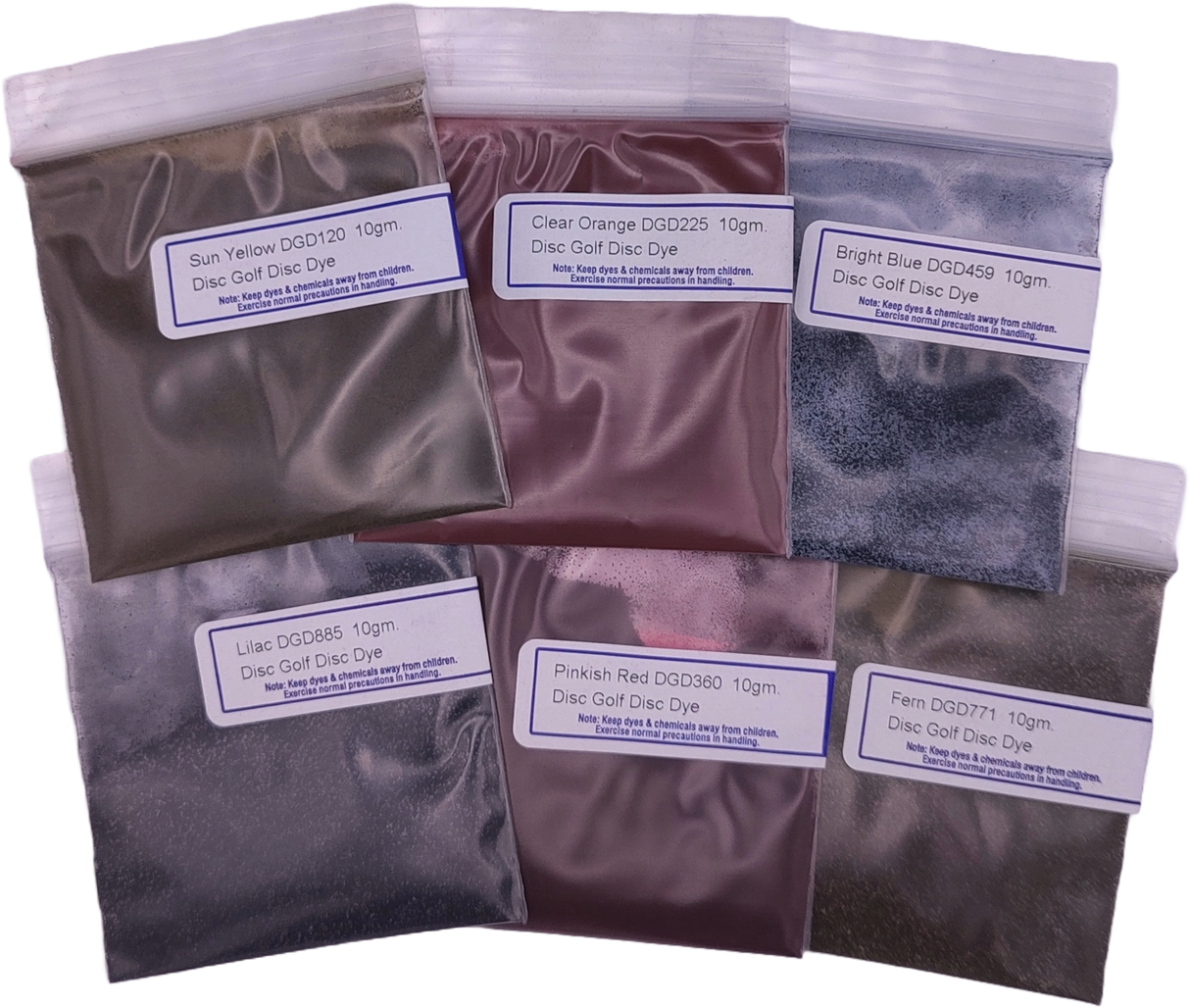 Pro Chemical Beginners Disc Golf Dyeing Kit