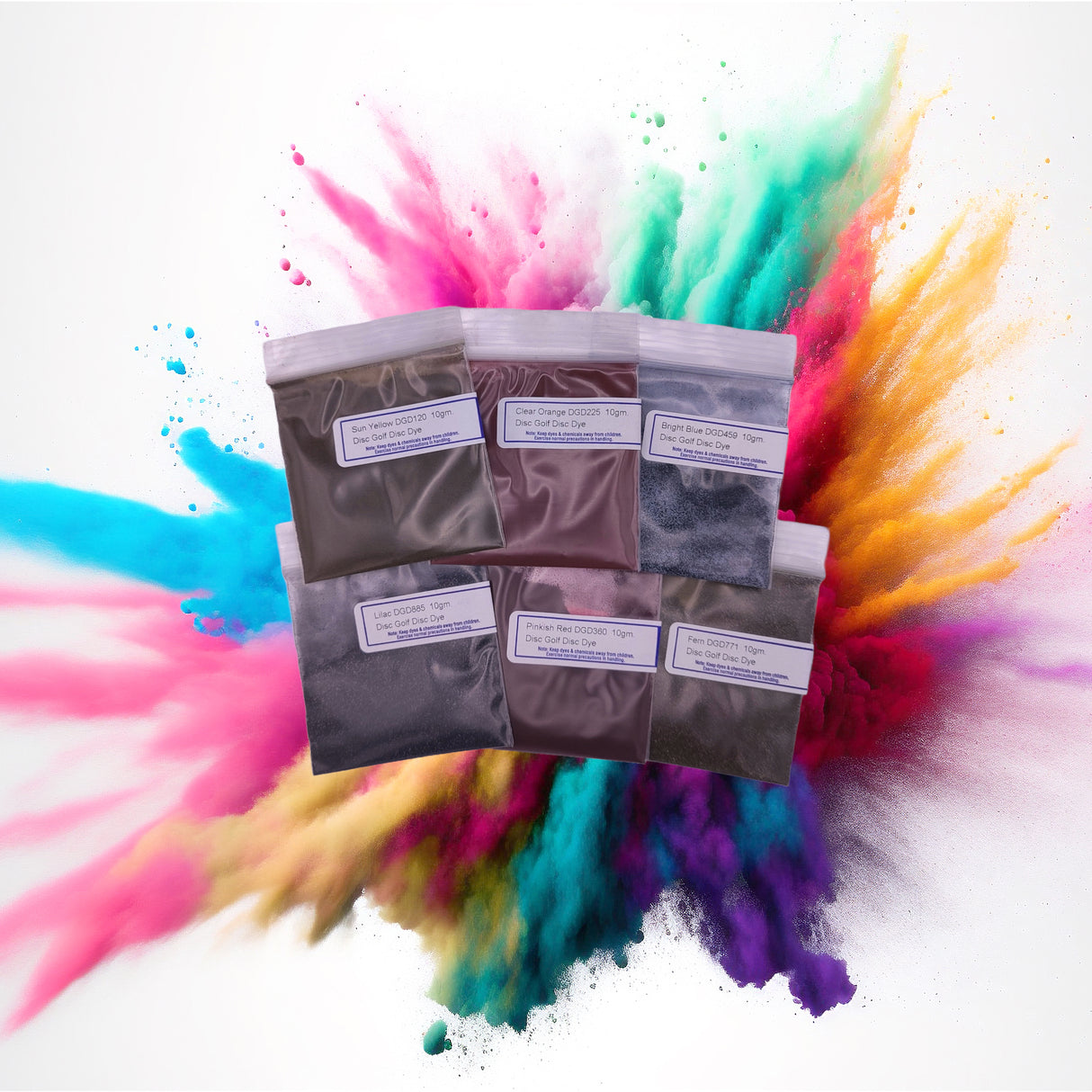 Pro Chemical Beginners Disc Golf Dyeing Kit