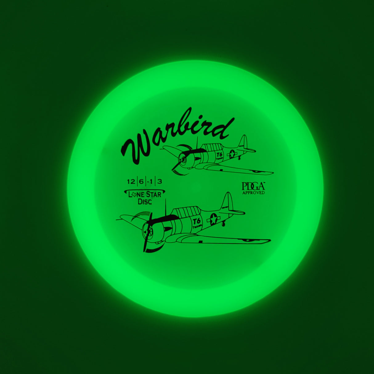 Lone Star Disc Warbird Glow