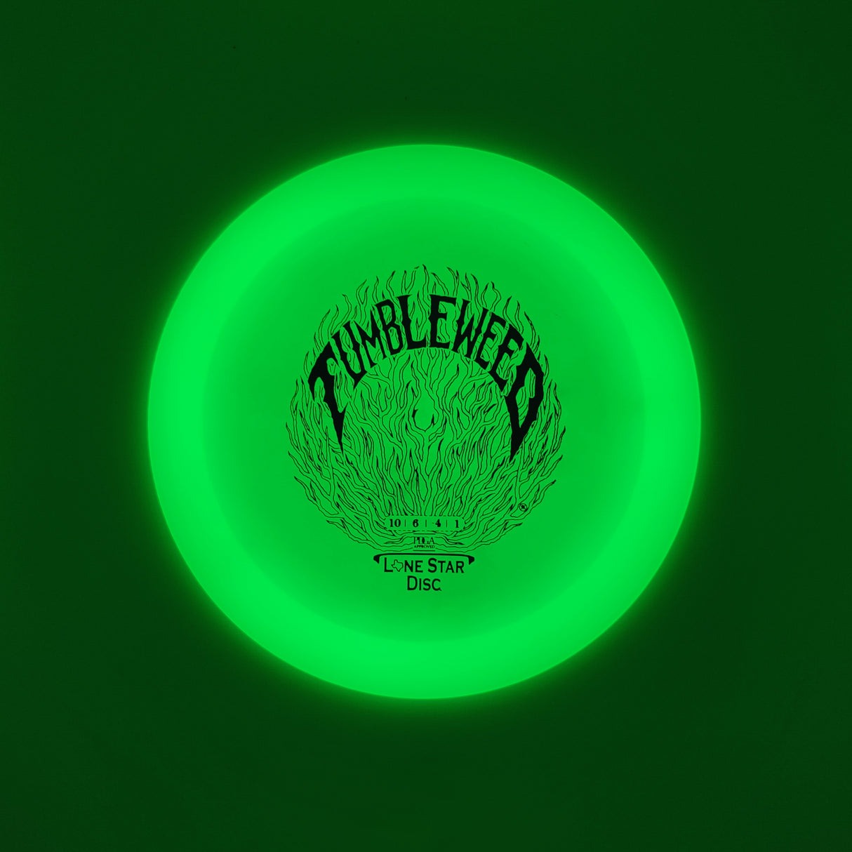 Lone Star Disc Tumbleweed Glow