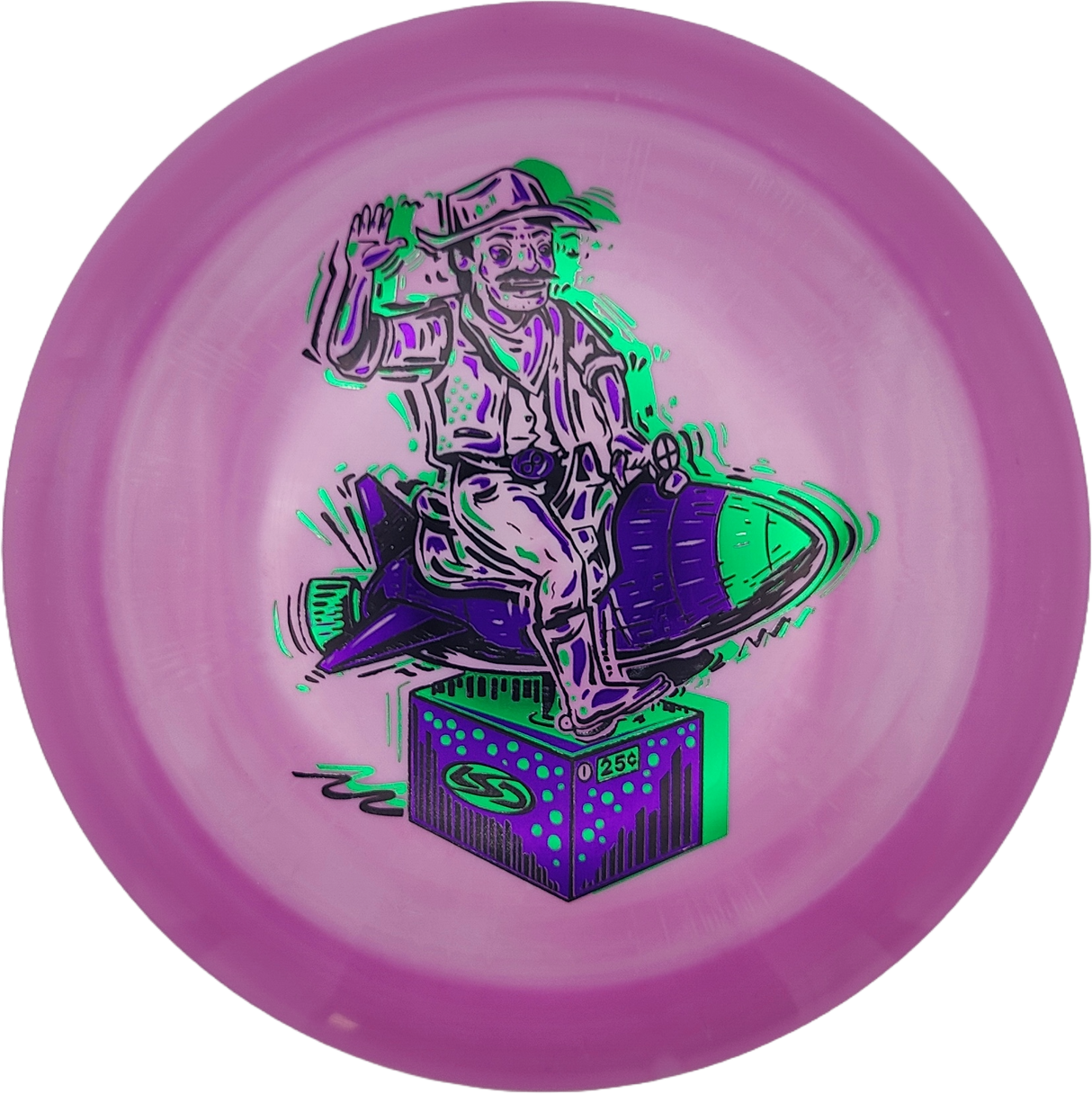 Lone Star Disc Bowie Bravo Ride 'em Rocket Cowboy