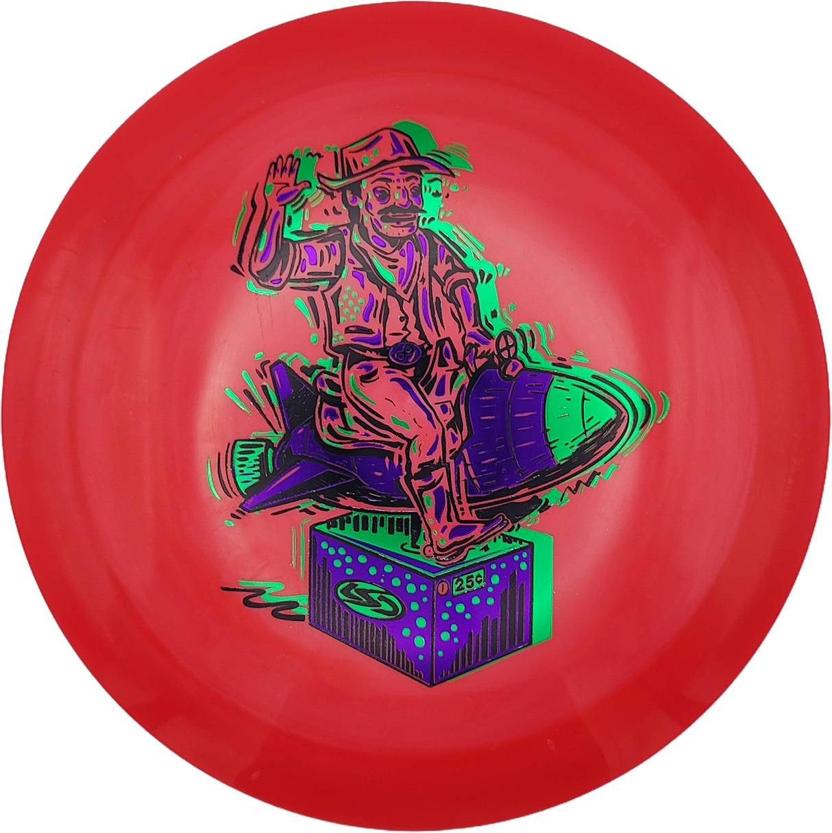 Lone Star Disc Bowie Bravo Ride 'em Rocket Cowboy