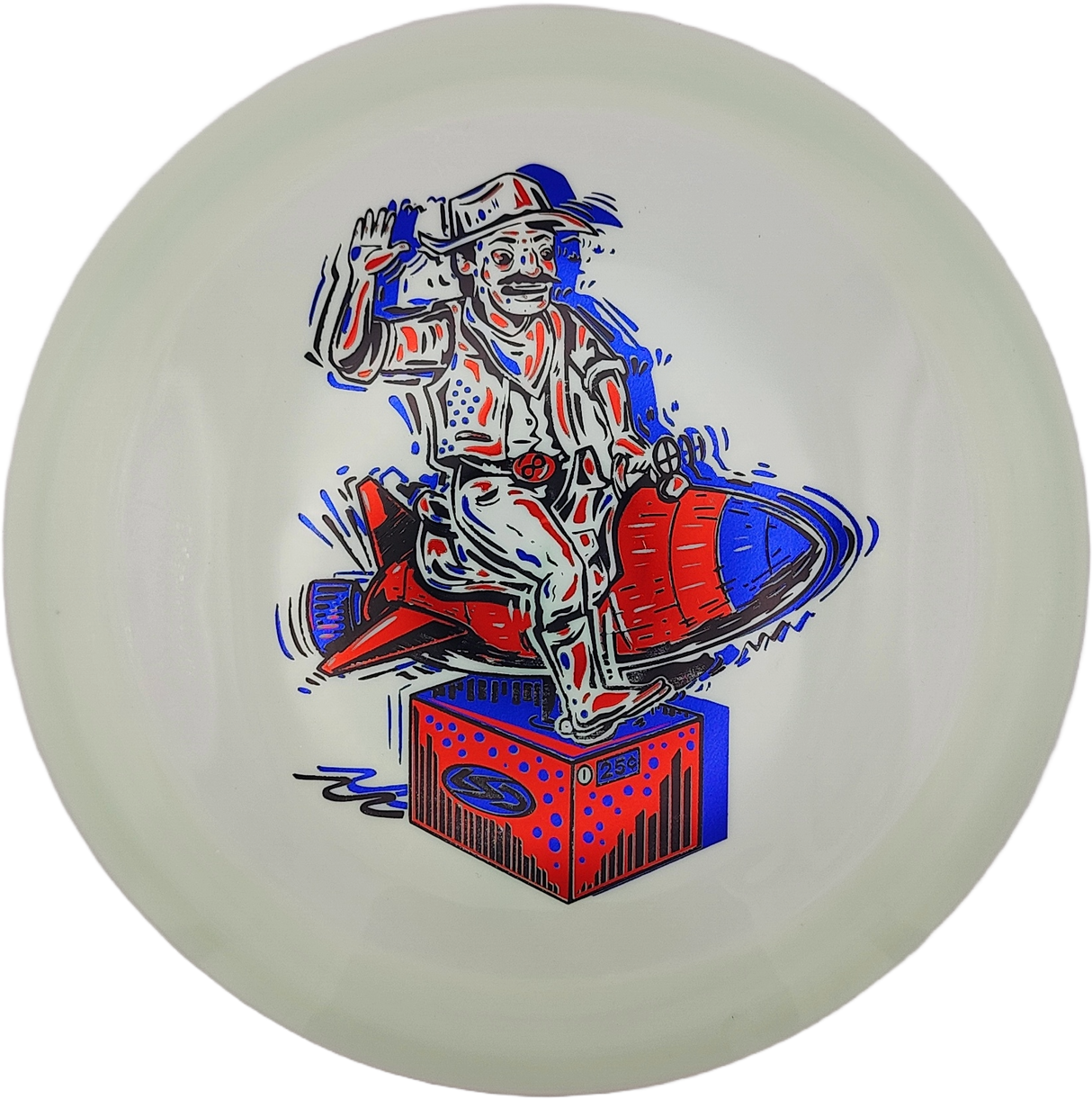 Lone Star Disc Bowie Bravo Ride 'em Rocket Cowboy