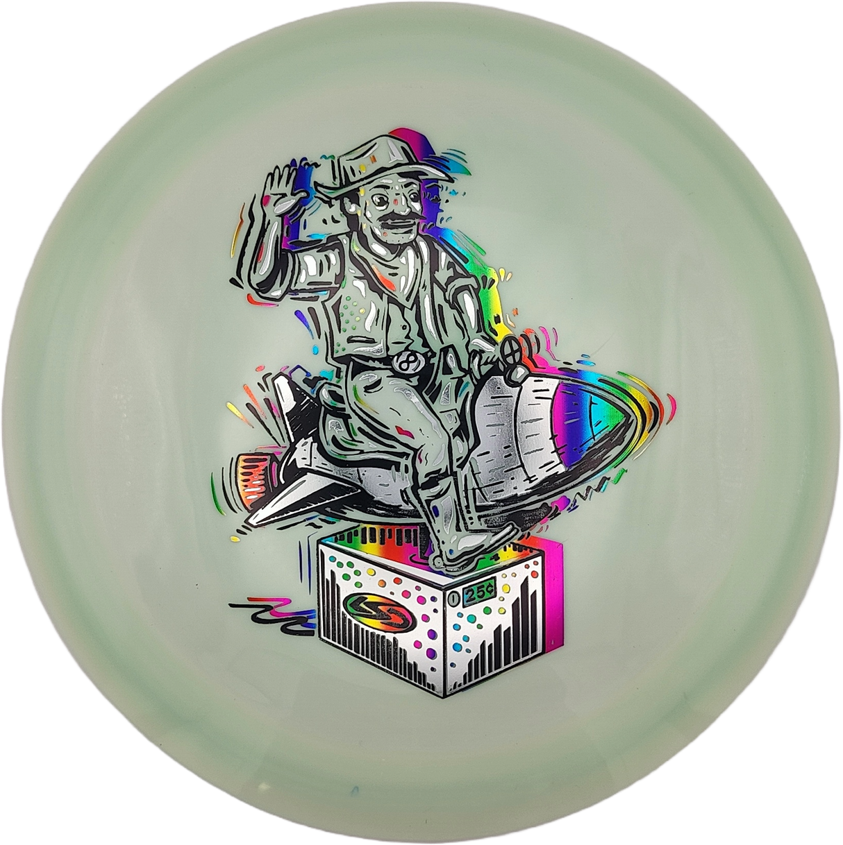 Lone Star Disc Bowie Bravo Ride 'em Rocket Cowboy