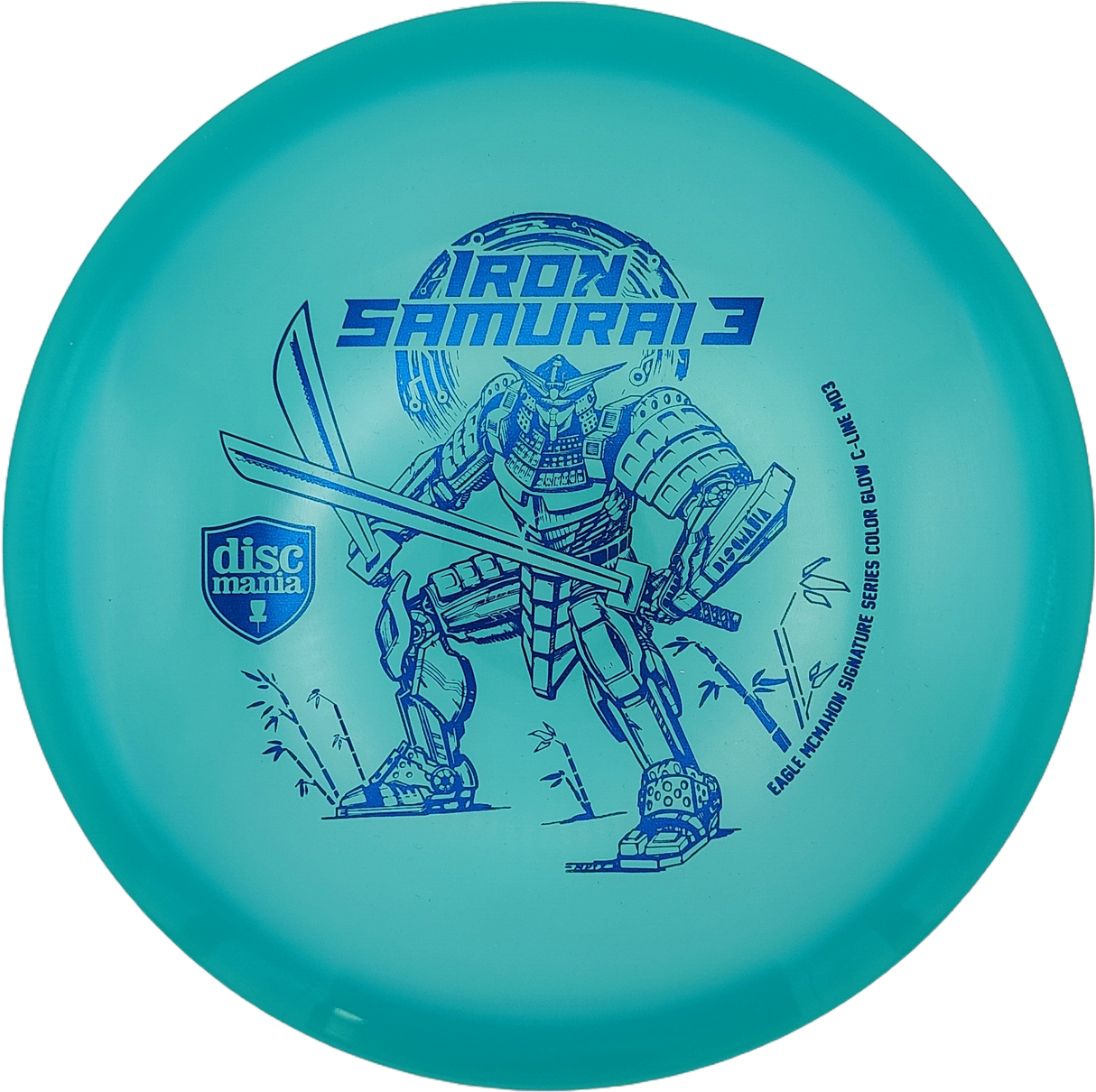 Discmania MD3 C-Line Color Glow Iron Samurai 3 Eagle McMahon Signature Series