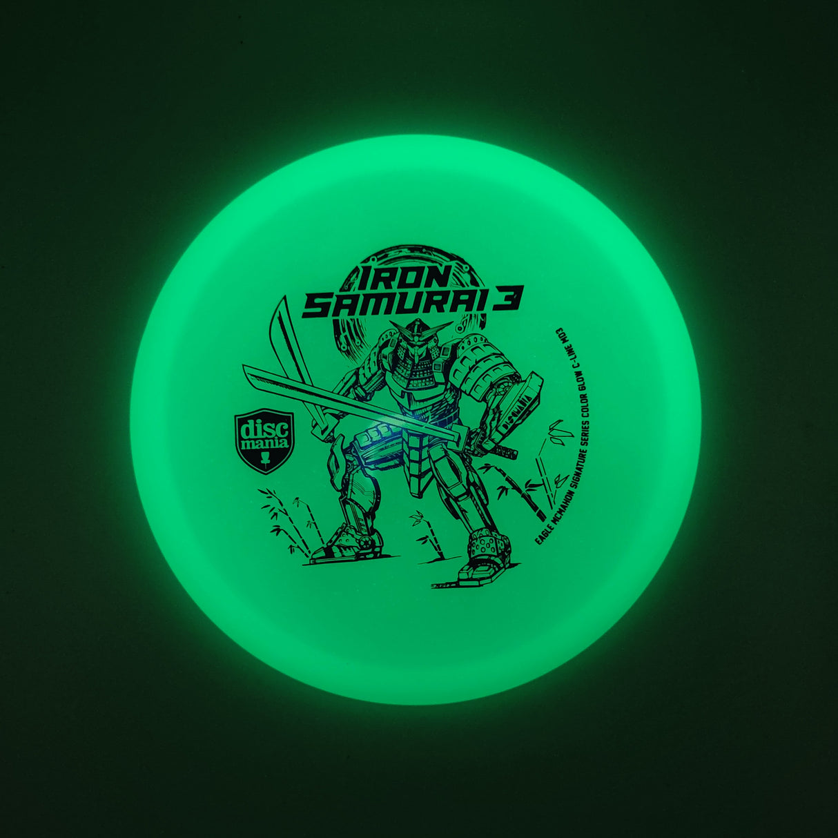Discmania MD3 C-Line Color Glow Iron Samurai 3 Eagle McMahon Signature Series