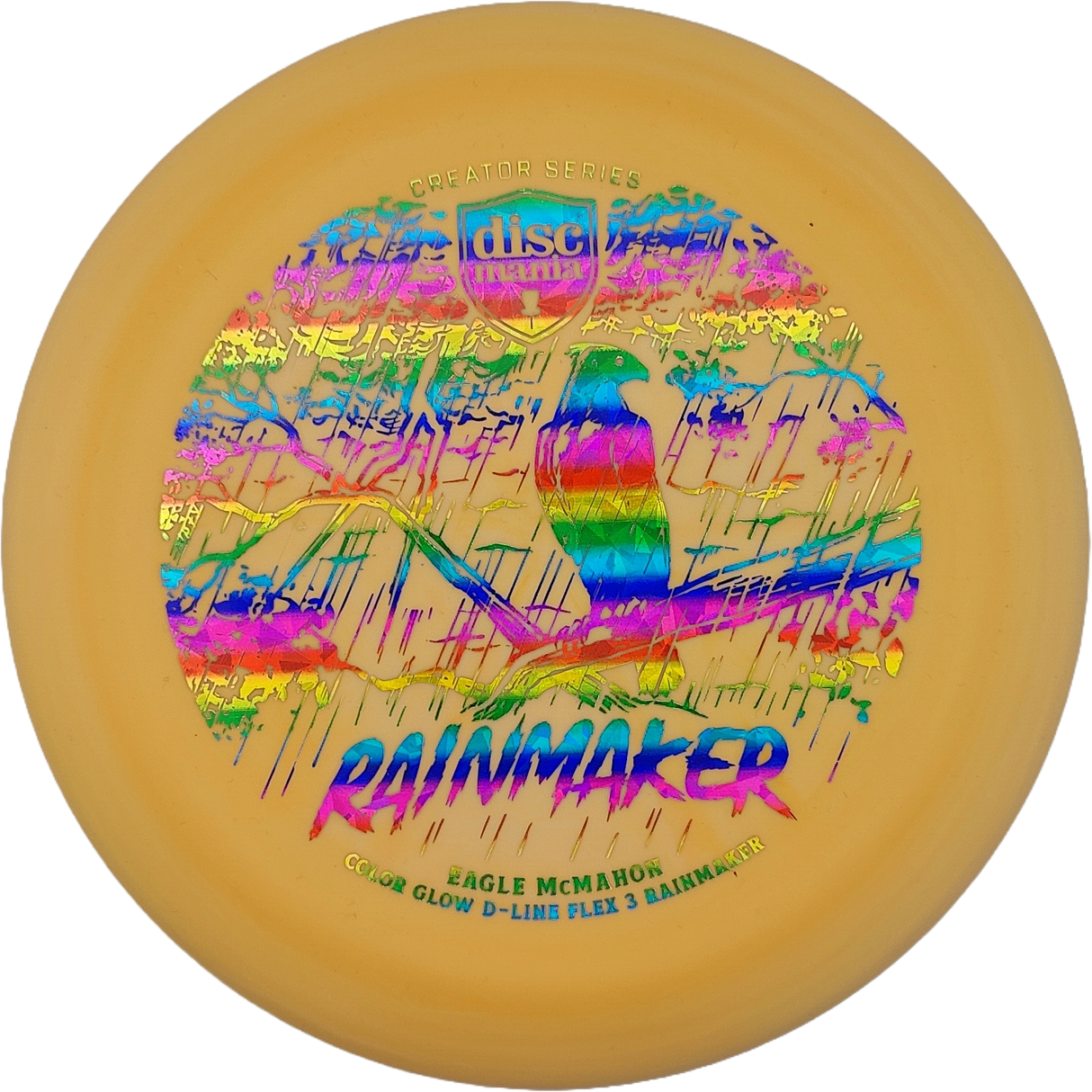 Discmania Rainmaker D-Line Glow Flex 3 Eagle McMahon Creator Series