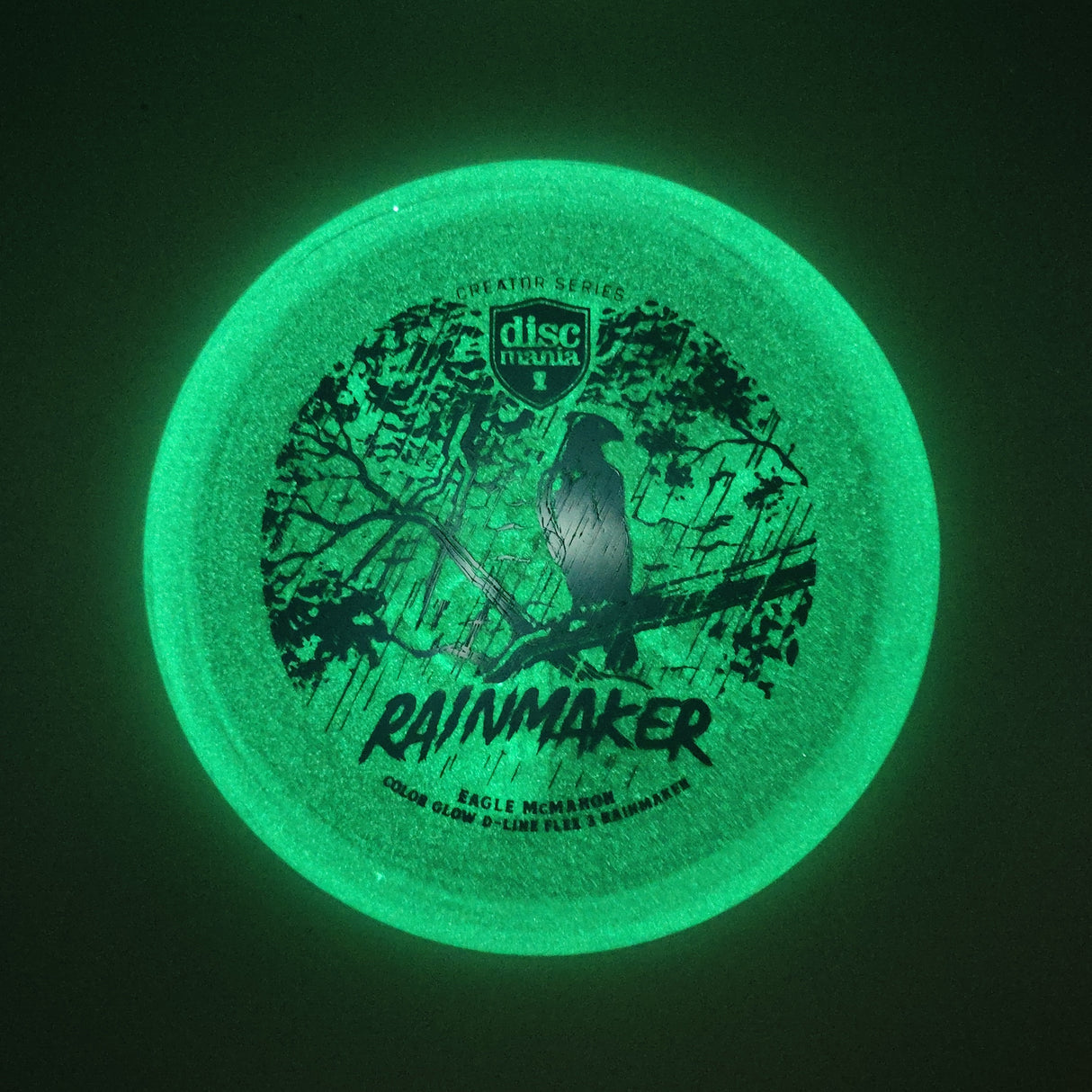 Discmania Rainmaker D-Line Glow Flex 3 Eagle McMahon Creator Series