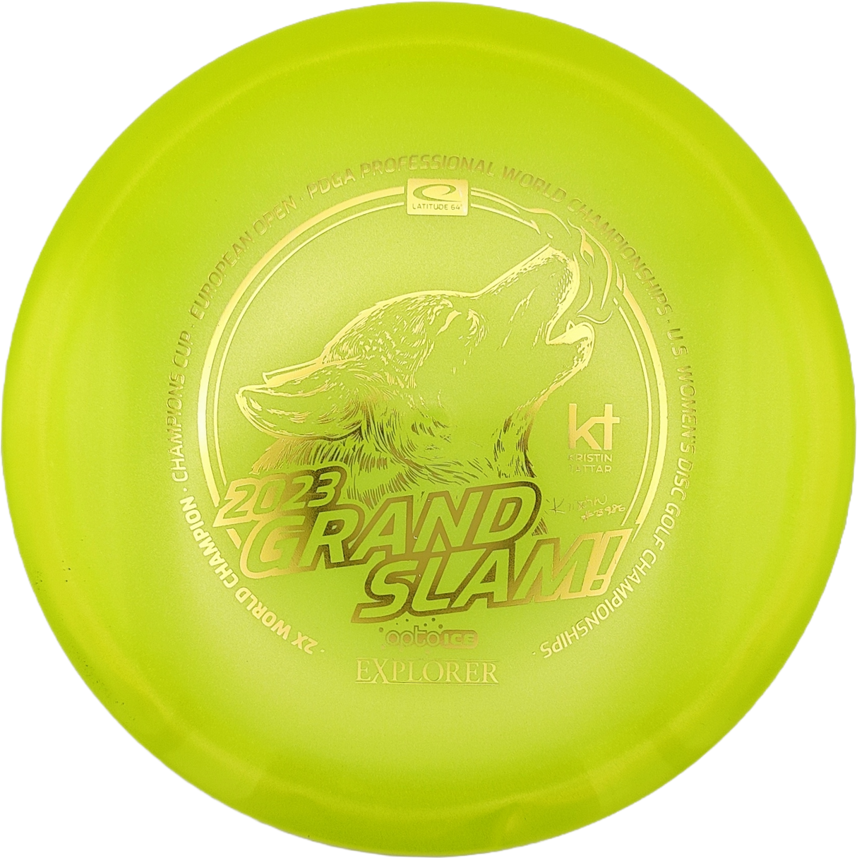 Latitude 64° Explorer Opto Ice Glimmer Kristin Tattar Grand Slam