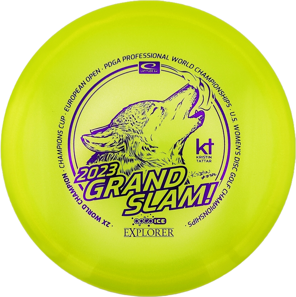 Latitude 64° Explorer Opto Ice Glimmer Kristin Tattar Grand Slam