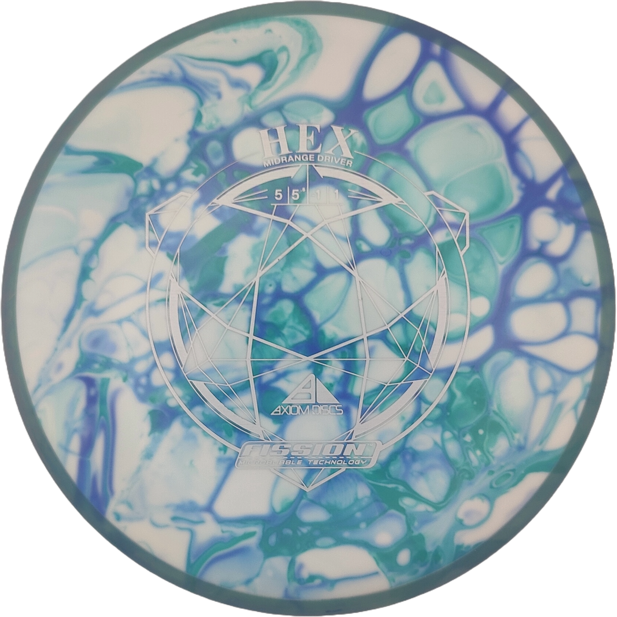 Dye Axiom Hex Fission Blue Cells