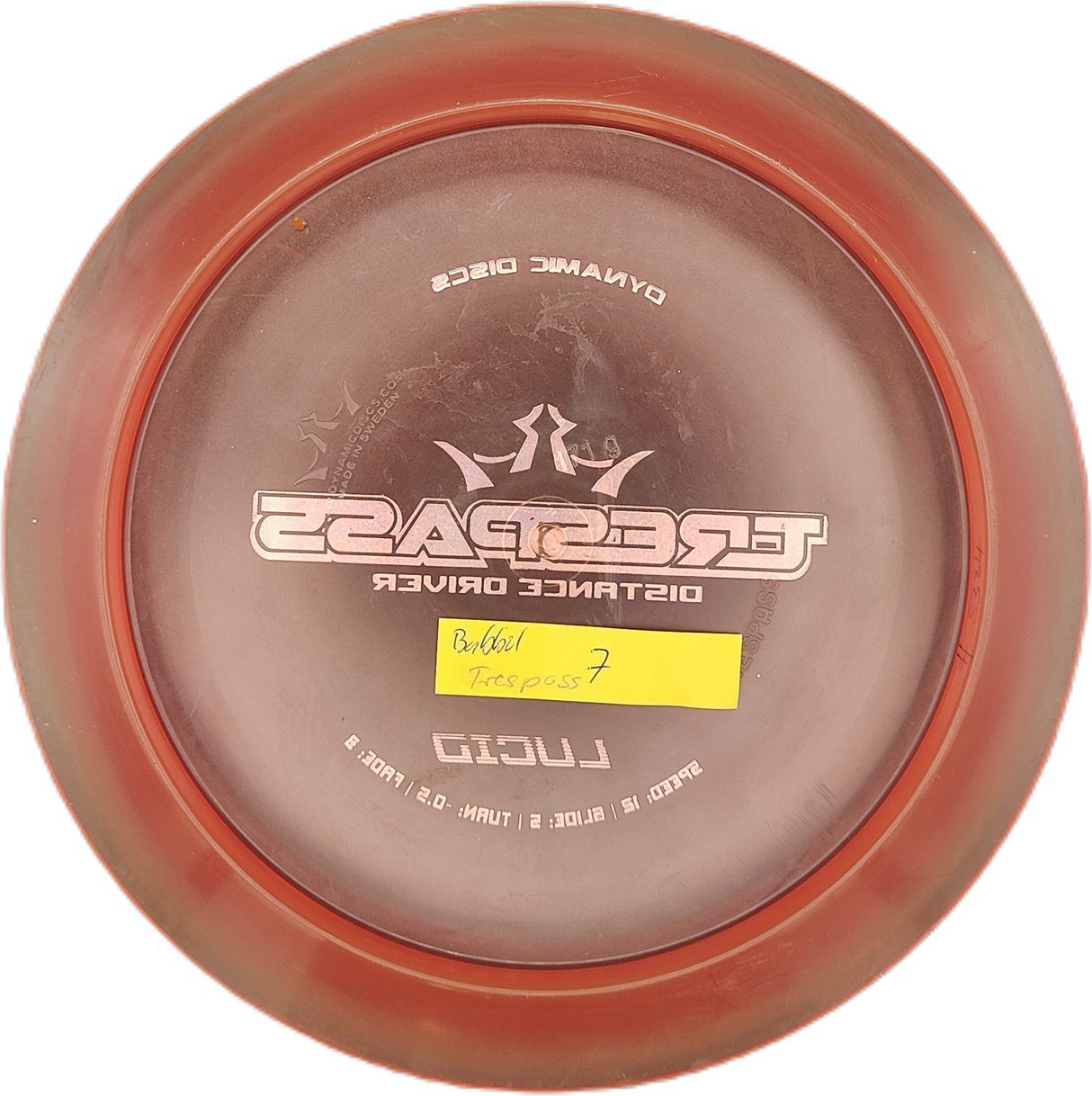 Dynamic Discs Trespass Lucid (Gebraucht: Zustand 7)