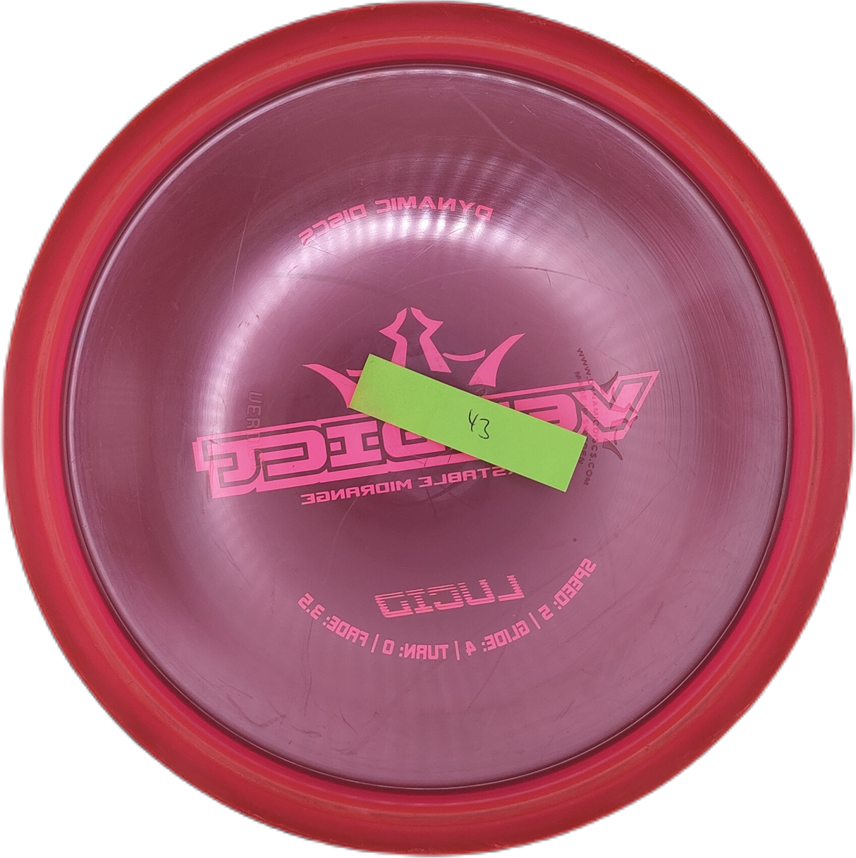 Dynamic Discs Verdict Lucid (Gebraucht: Zustand 7)