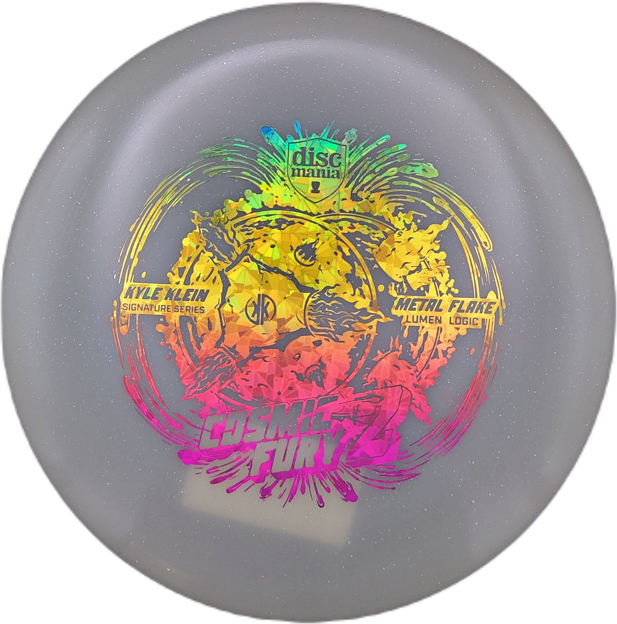 Discmania Cosmic Fury 2 Lumen Neo Logic Metal Flake Kyle Klein Signature Series