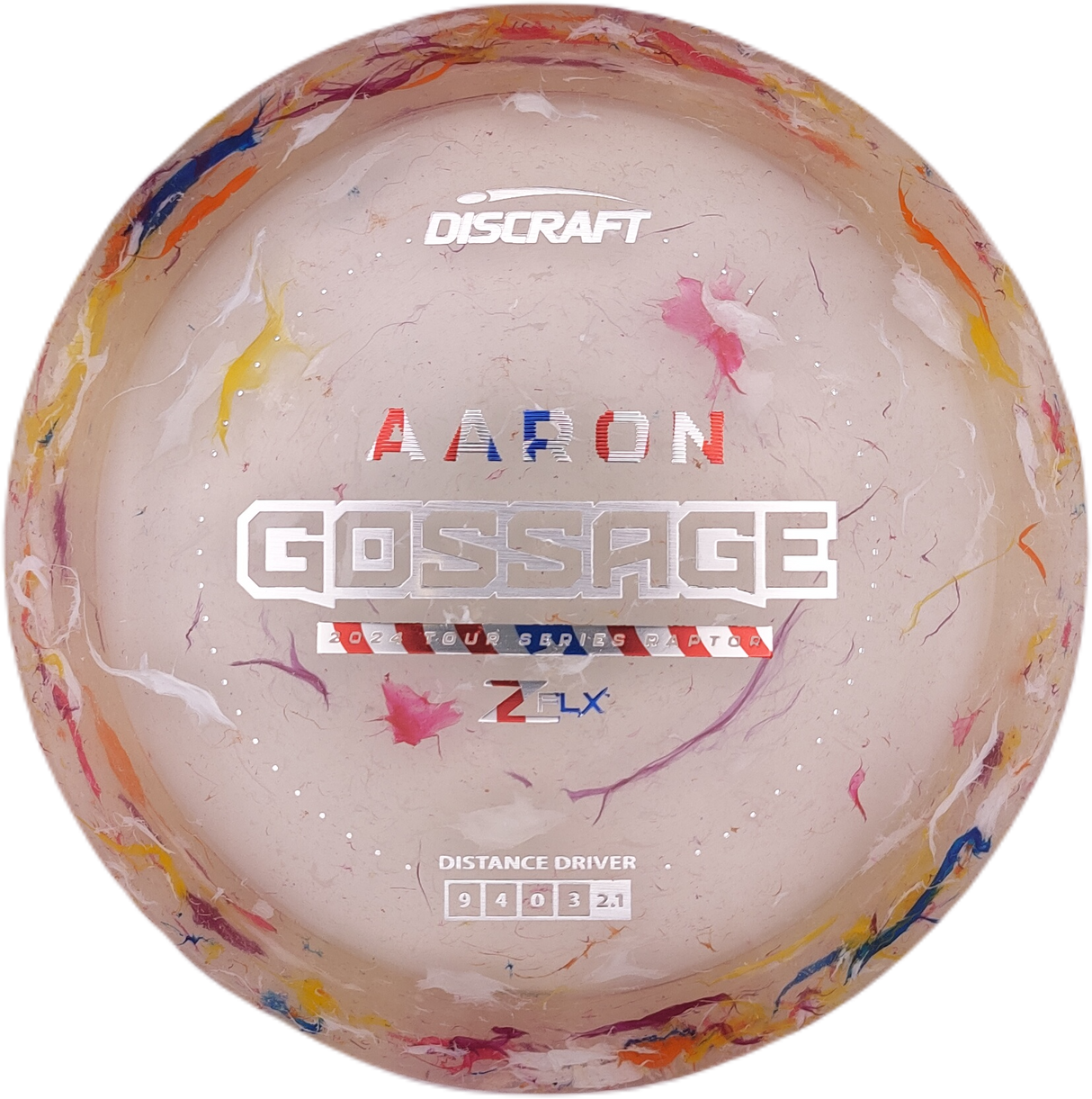 Discraft Raptor Z Flx Aaron Gossage Tour Series 2024
