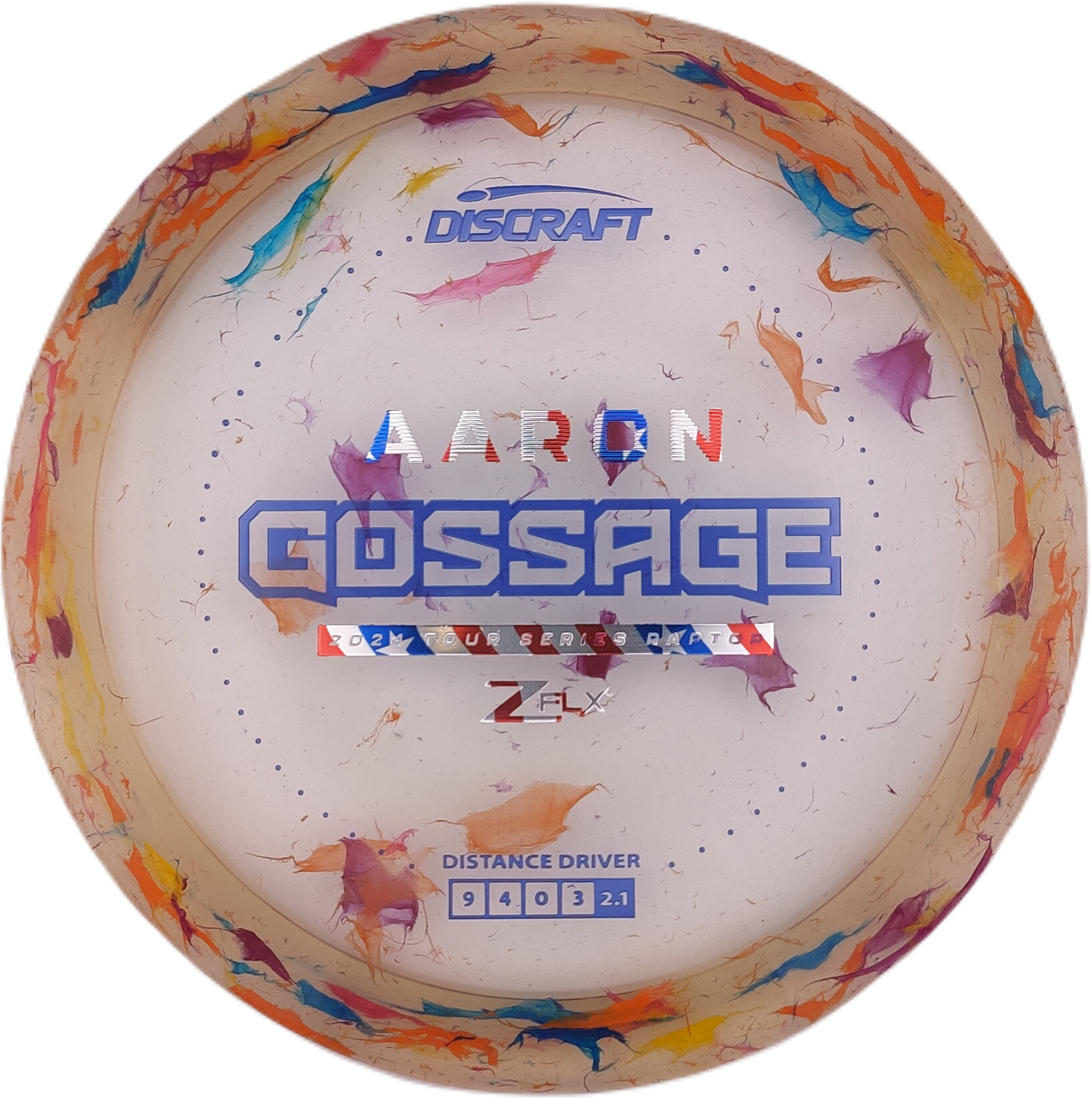 Discraft Raptor Z Flx Aaron Gossage Tour Series 2024
