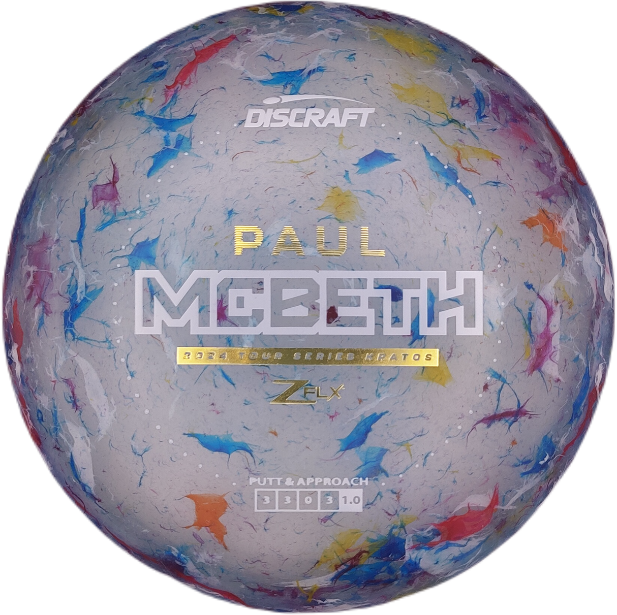 Discraft Kratos Z Flx Paul McBeth 2024 Tour Series