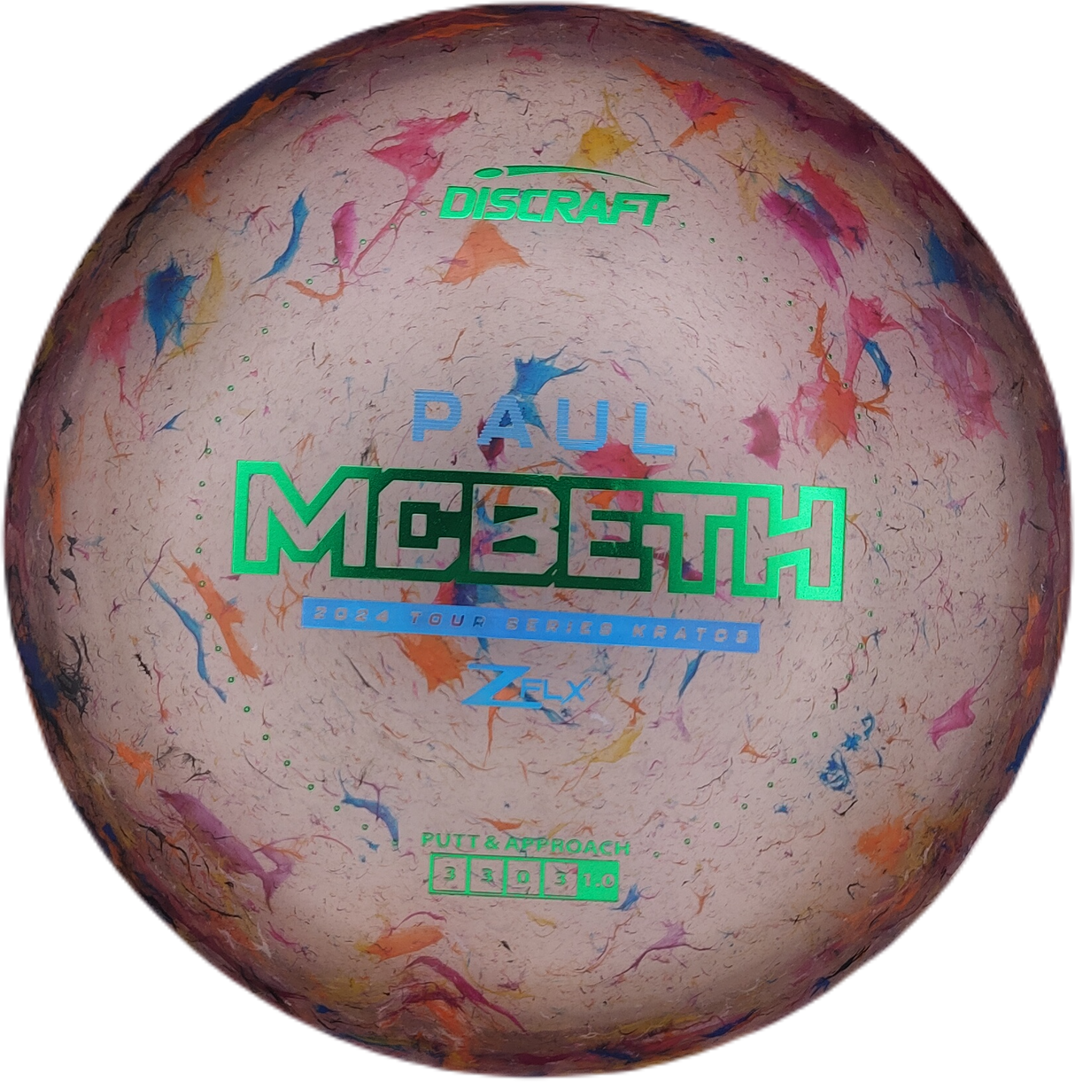 Discraft Kratos Z Flx Paul McBeth 2024 Tour Series