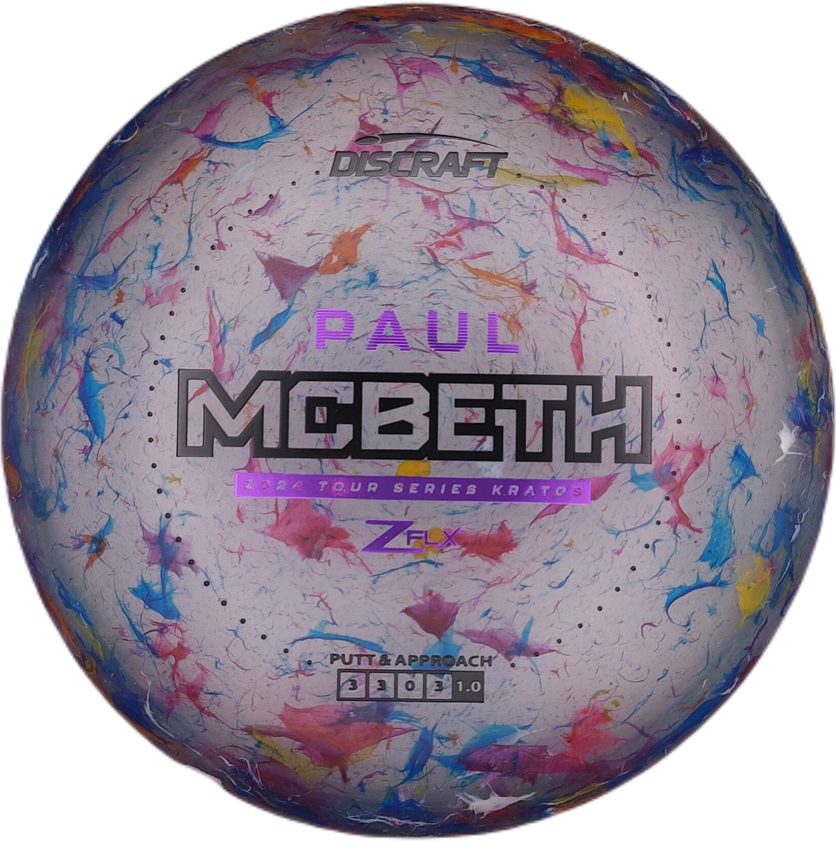 Discraft Kratos Z Flx Paul McBeth 2024 Tour Series