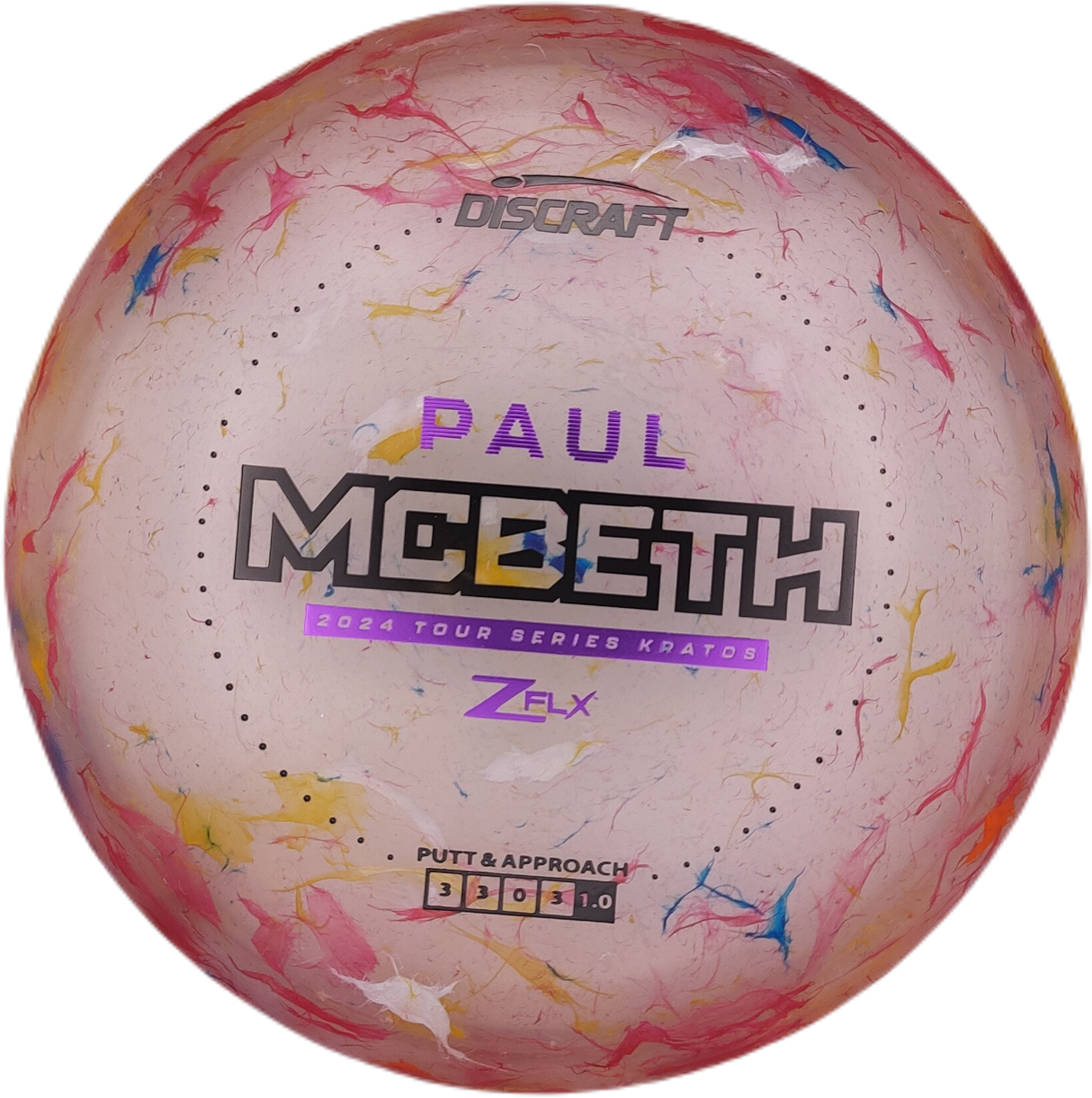Discraft Kratos Z Flx Paul McBeth 2024 Tour Series