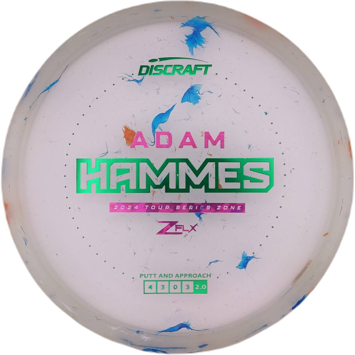 Discraft Zone Z Flx Adam Hammes Tour Series 2024