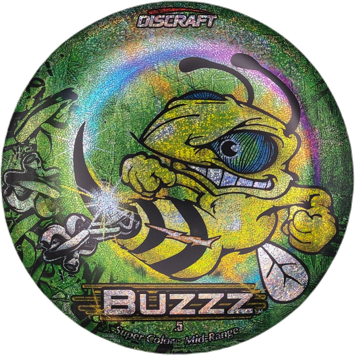 Discraft Buzzz SuperColor Full Foil Chains Green