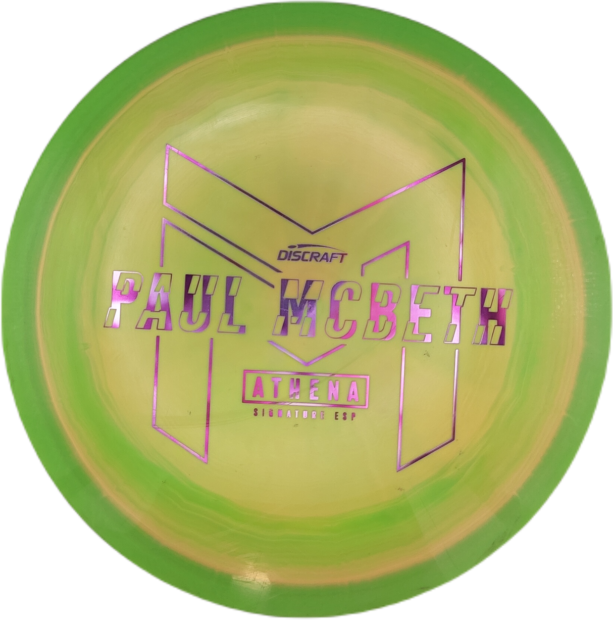 Discraft Athena ESP Paul McBeth (Gebraucht: Zustand 7)