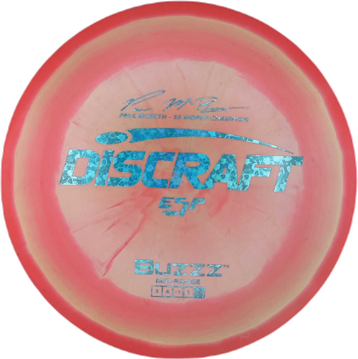 Discraft Buzzz ESP Paul McBeth 5x World Champion (Gebraucht: Zustand 6)