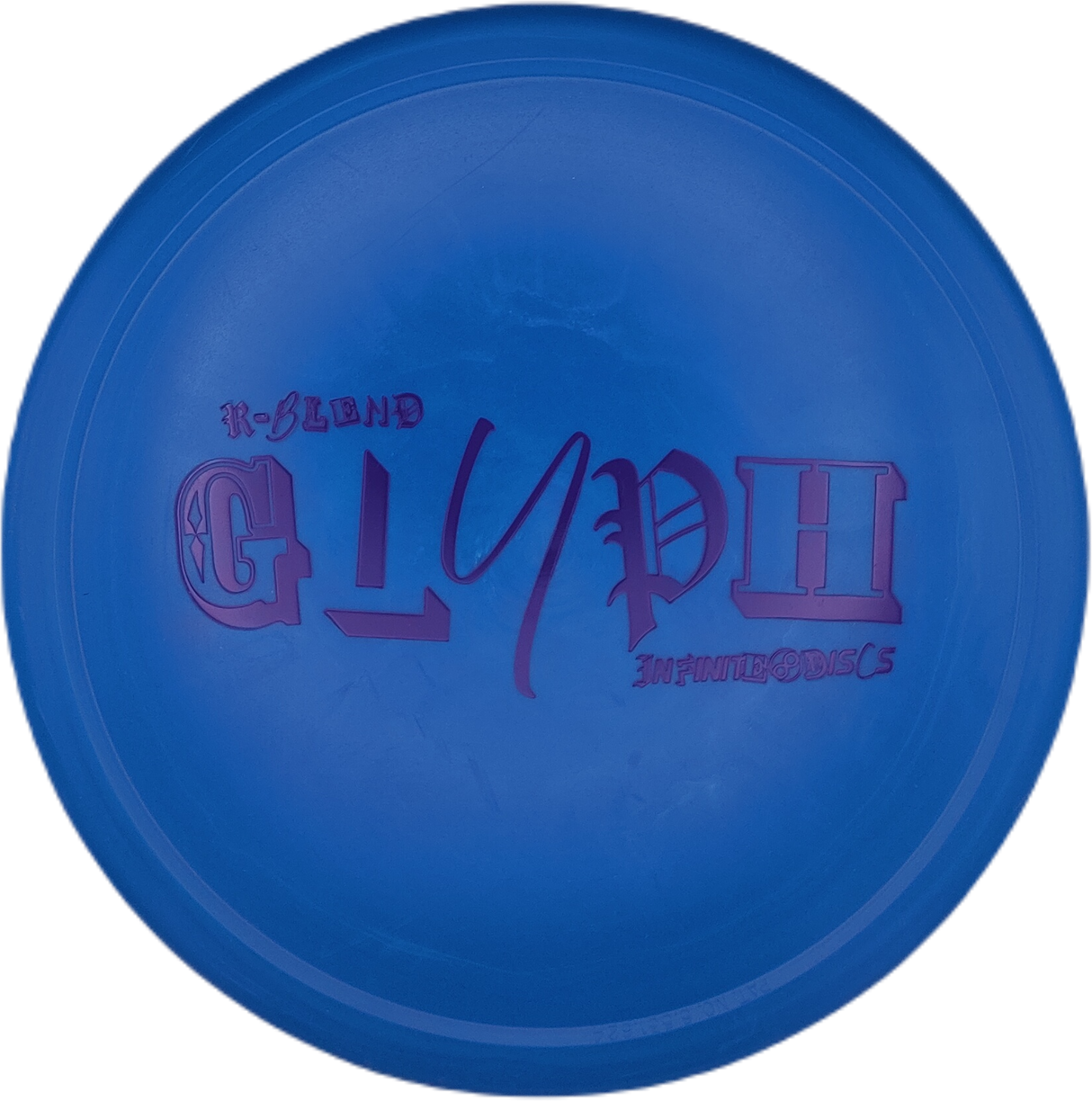 Infinite Discs Glyph R-Blend