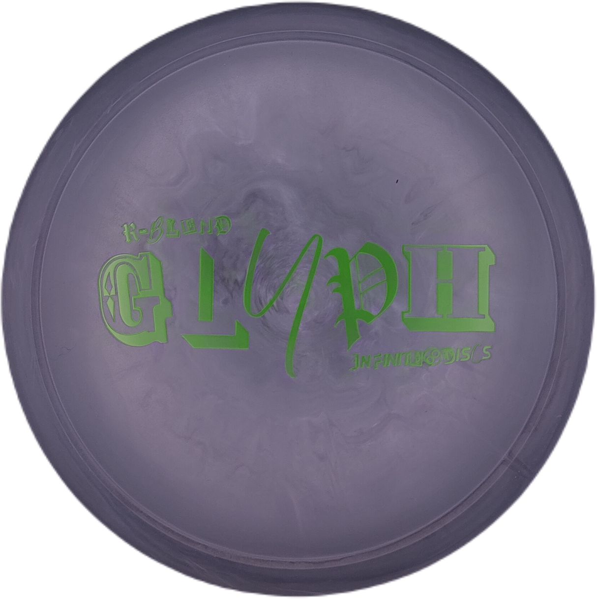 Infinite Discs Glyph R-Blend