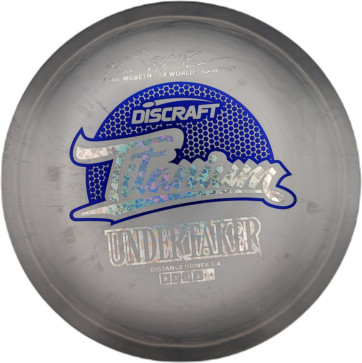 Discraft Undertaker Titanium (Gebraucht: Zustand 7)