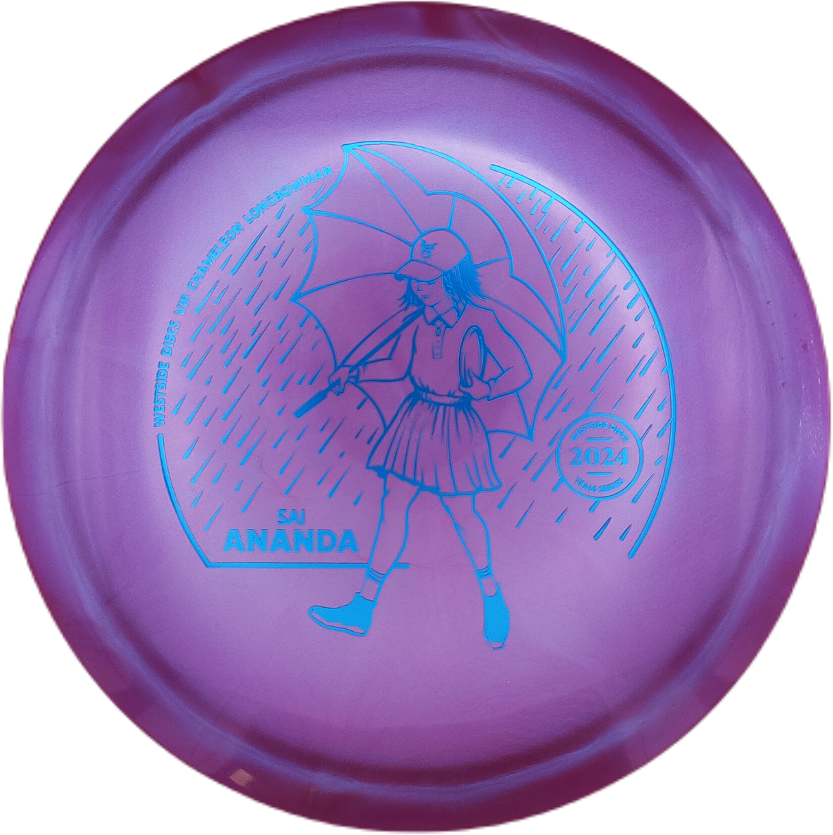 Westside Discs Longbowman VIP Chameleon Sai Ananda Team Series 2024