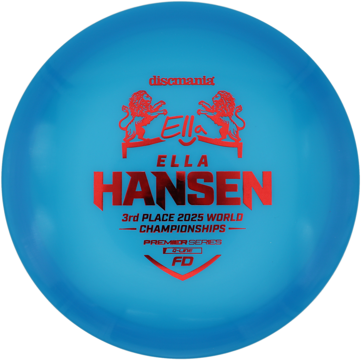 Discmania FD Q-Line - Ella Hansen Premier Series 3rd Place 2025 World Championships