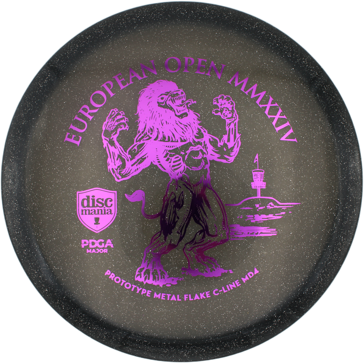Discmania MD4 C-Line Metalflake - Prototype European Open Fundraiser