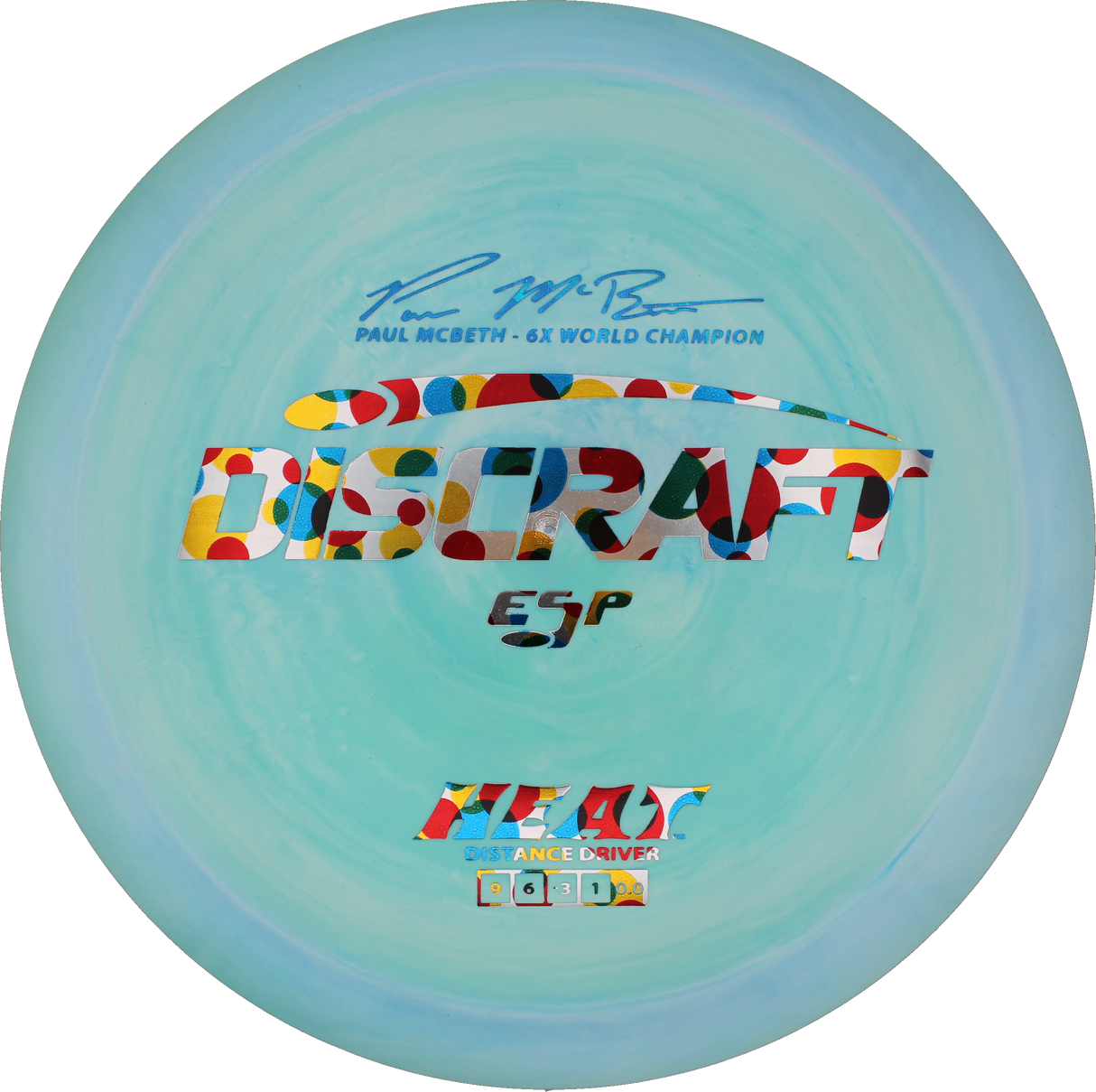 Discraft Heat ESP - Paul McBeth 6x Signature Series