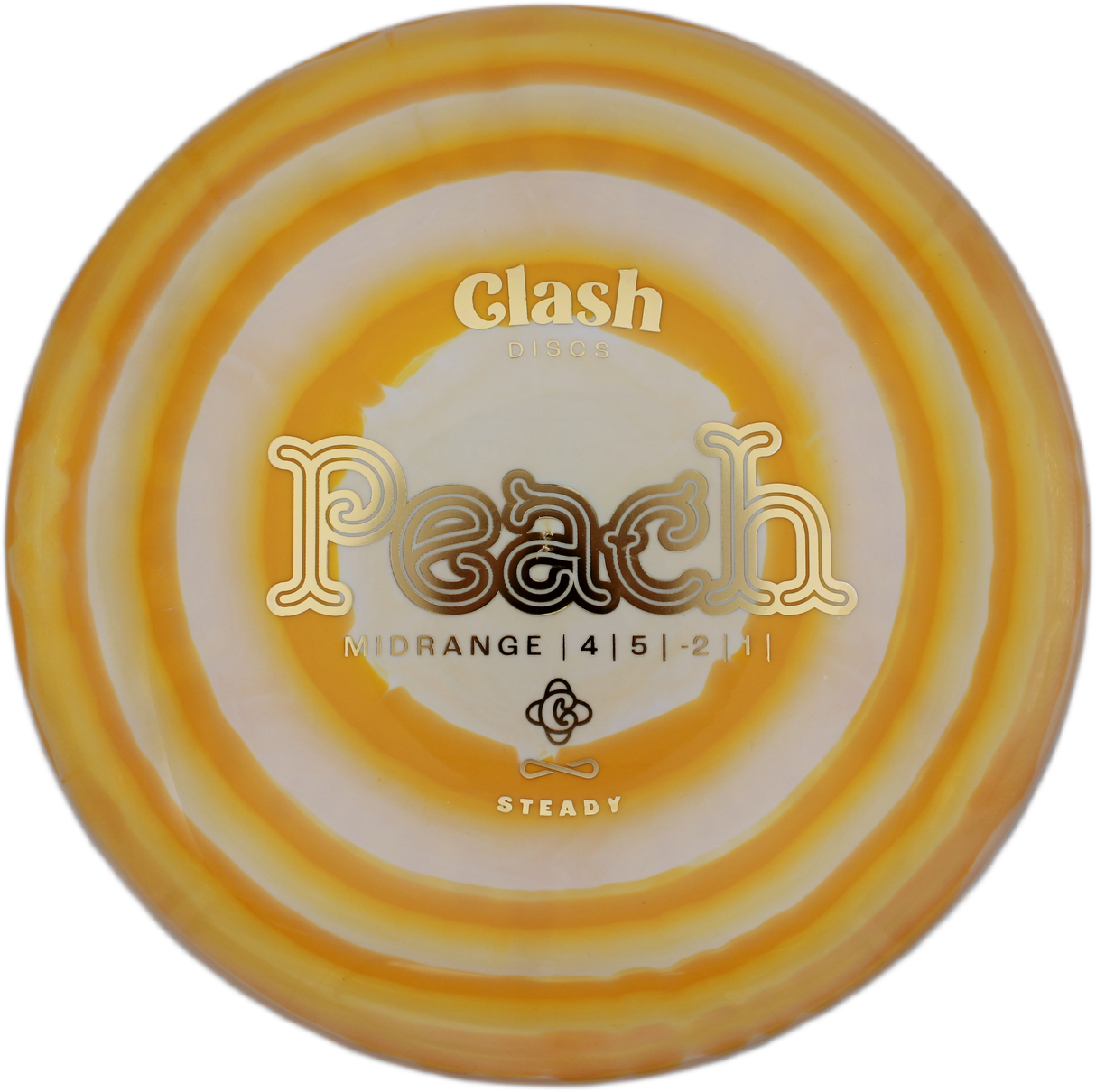 Clash Discs Peach Steady Ring