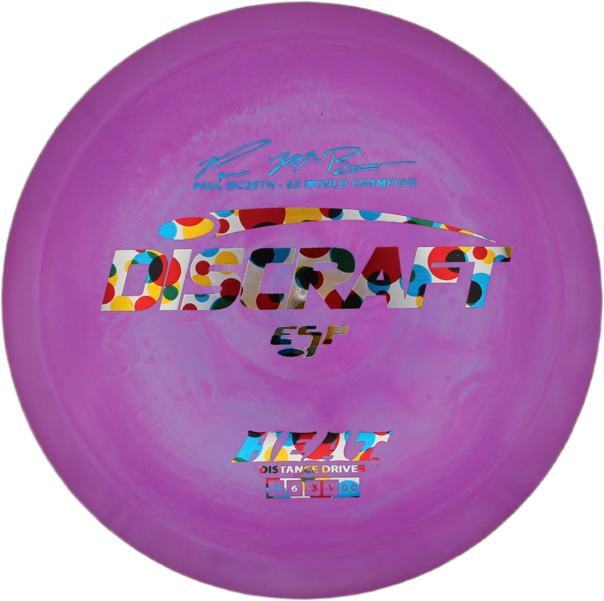 Discraft Heat ESP - Paul McBeth 6x Signature Series