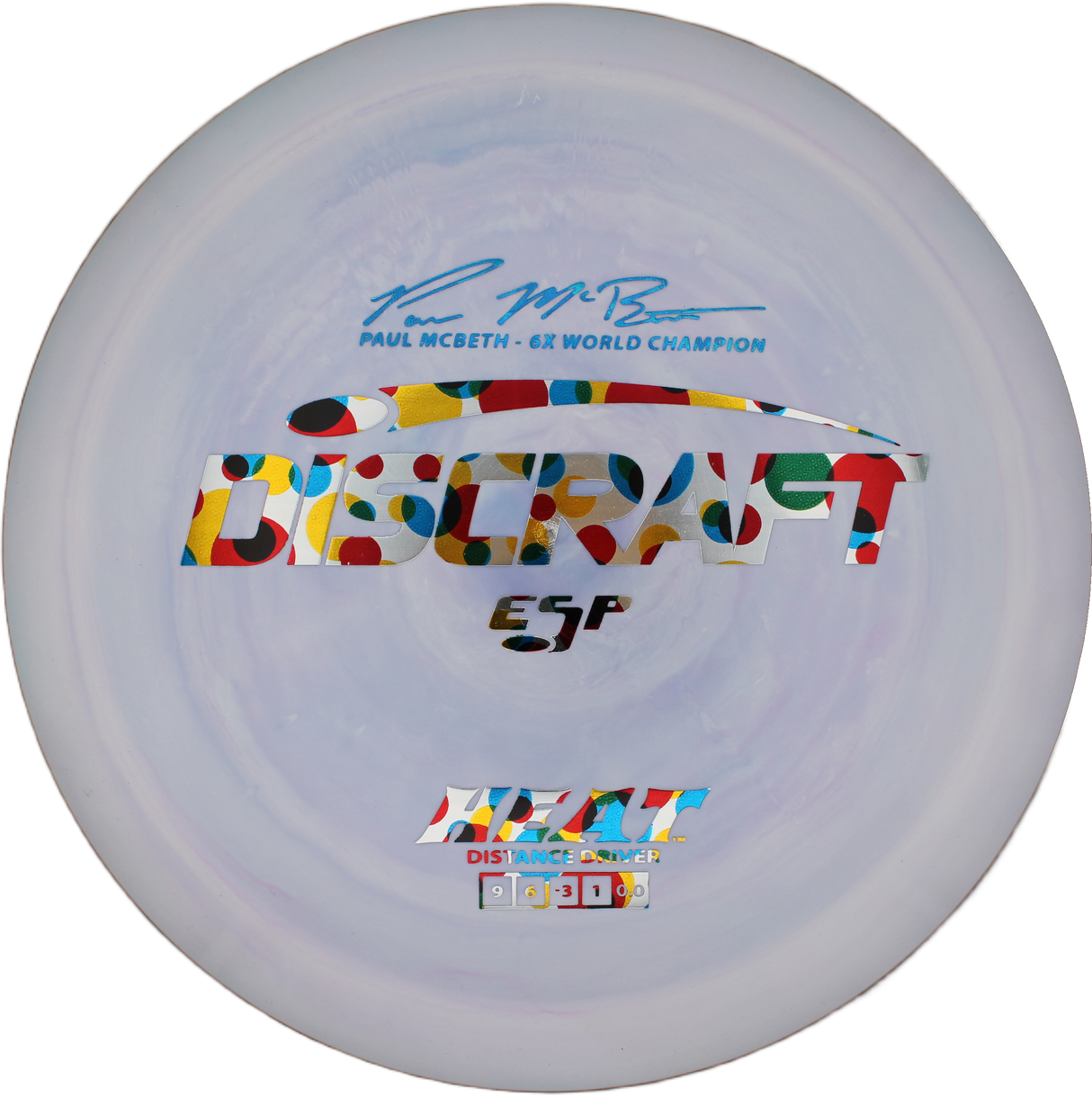 Discraft Heat ESP - Paul McBeth 6x Signature Series