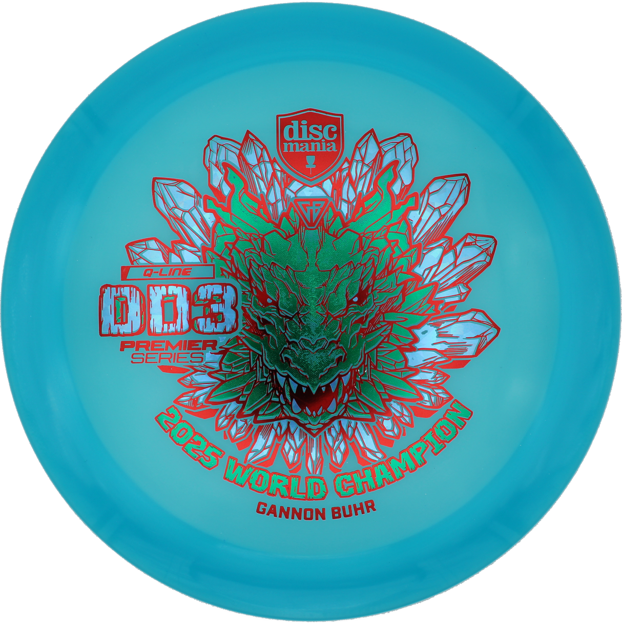 Discmania DD3 Q-Line - Gannon Buhr Premier Series 2025 World Champion
