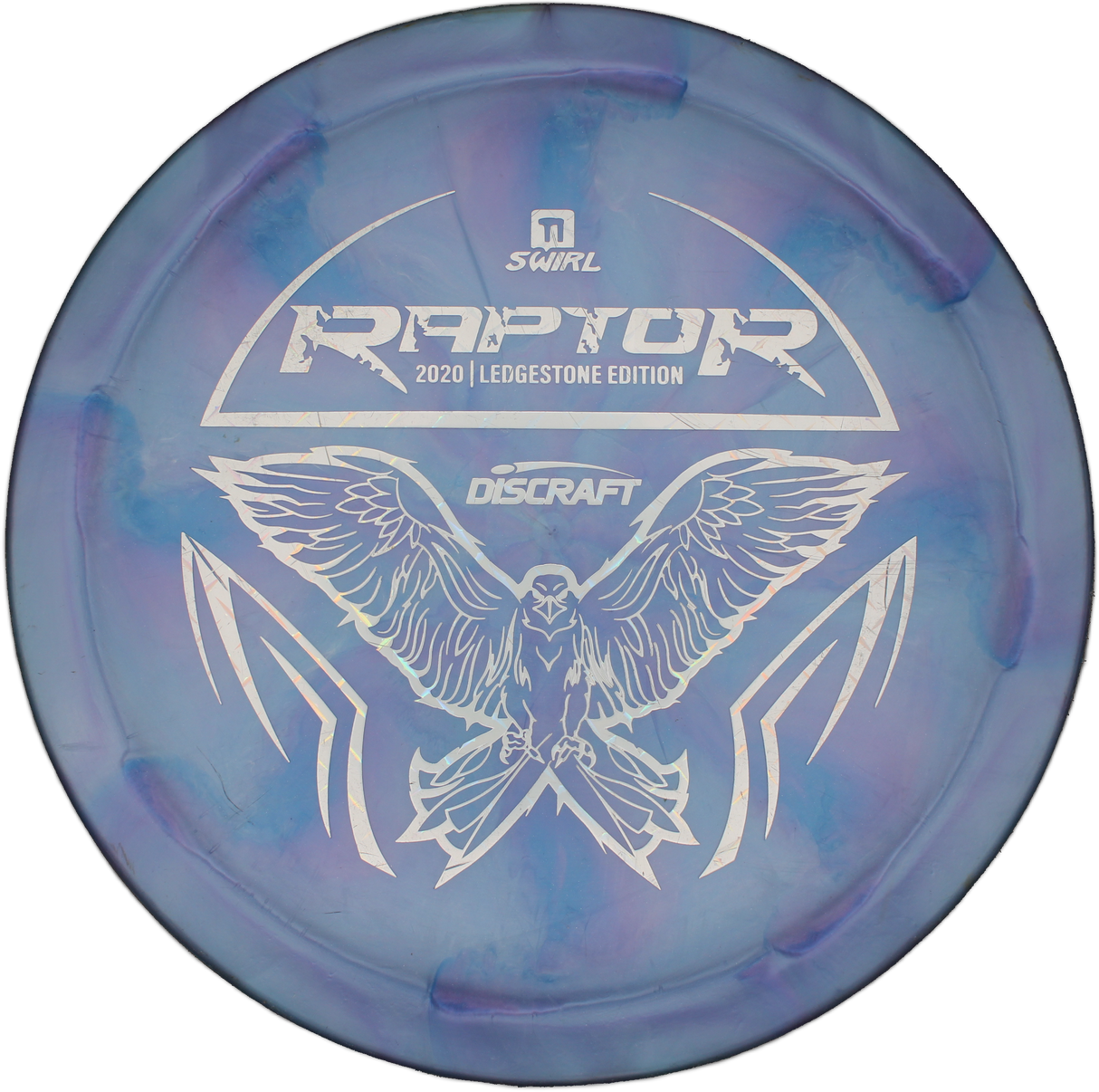Discraft Raptor - 2020 Ledgestone Edition | Titanium Swirl | Gebraucht: Zustand 6 |