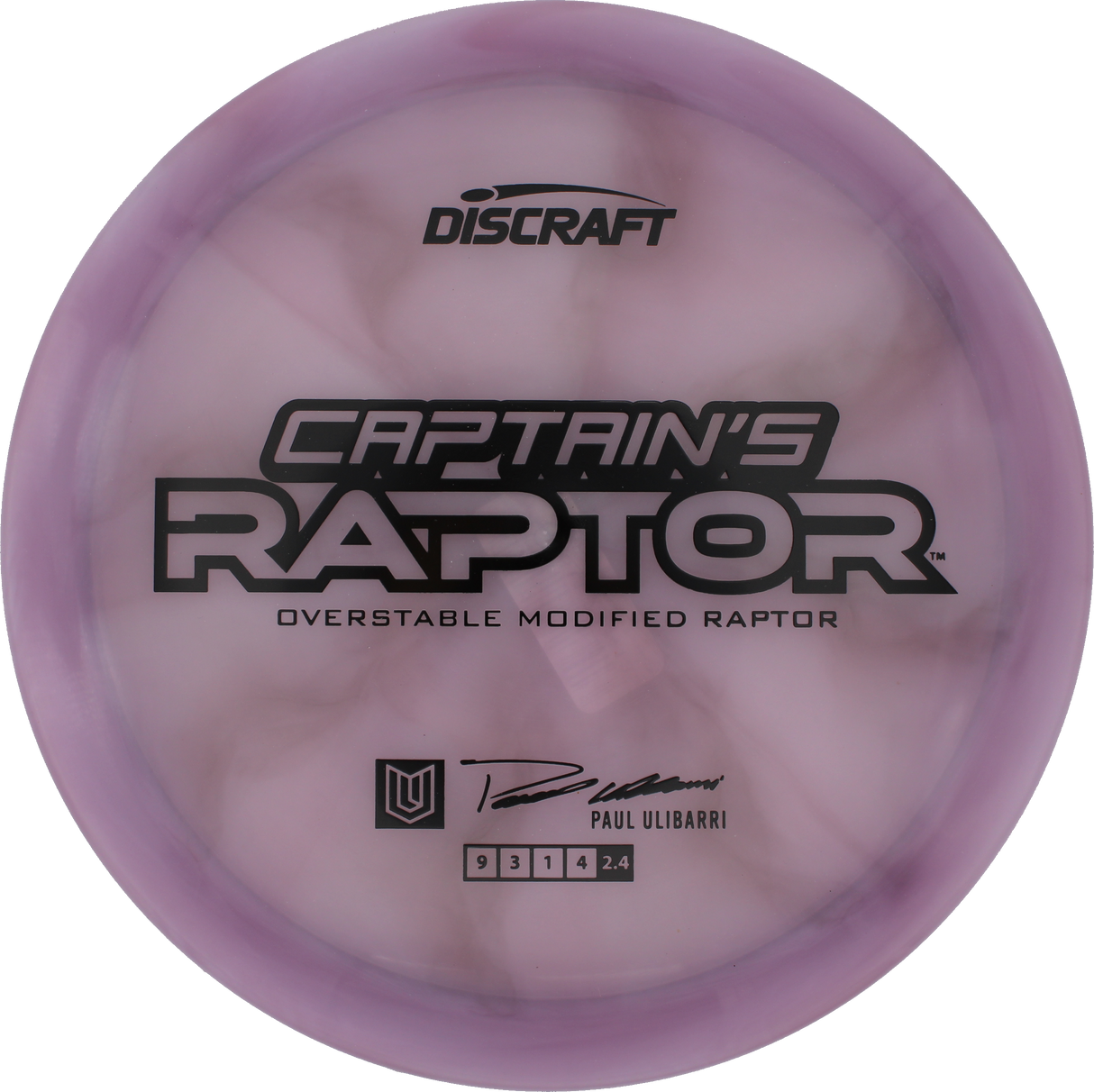 Discraft Captain's Raptor Z Swirl - 2025 Paul Ulibarri Tour Series