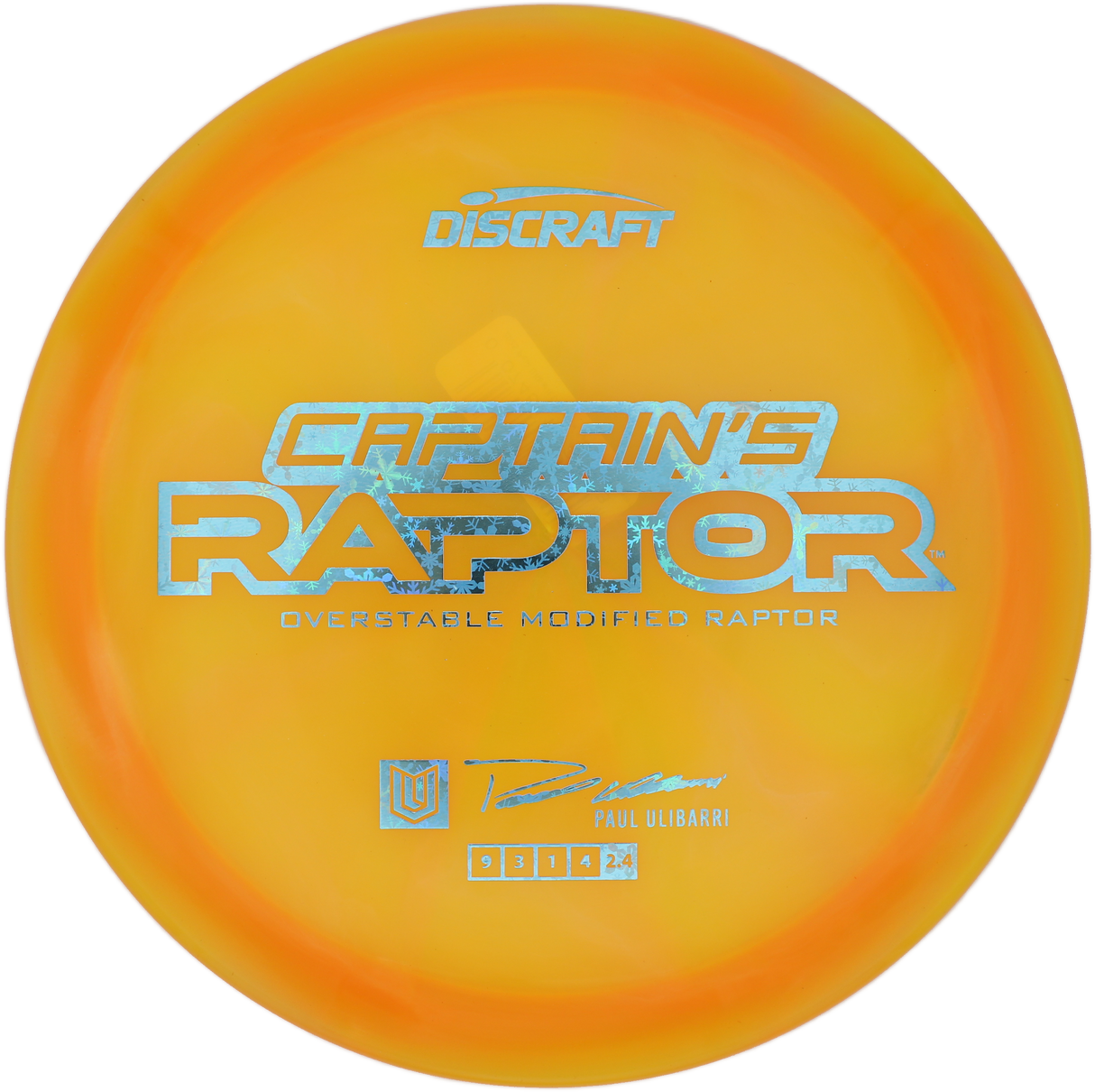 Discraft Captain's Raptor Z Swirl - 2025 Paul Ulibarri Tour Series