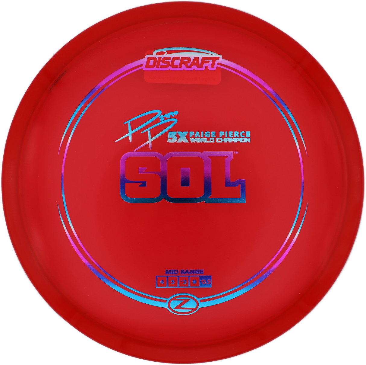 Discraft Sol Z - Paige Pierce Signature Series