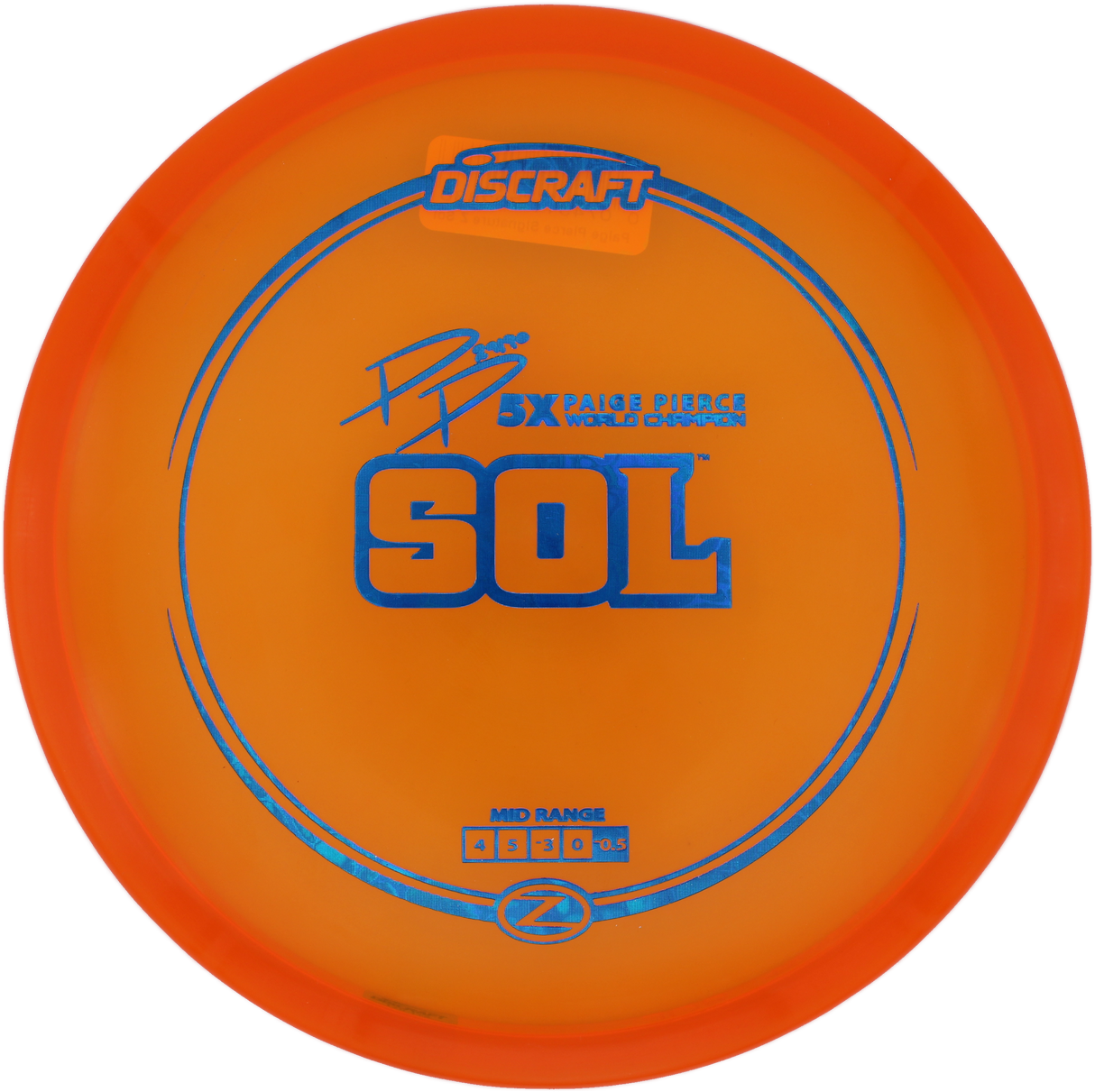 Discraft Sol Z - Paige Pierce Signature Series