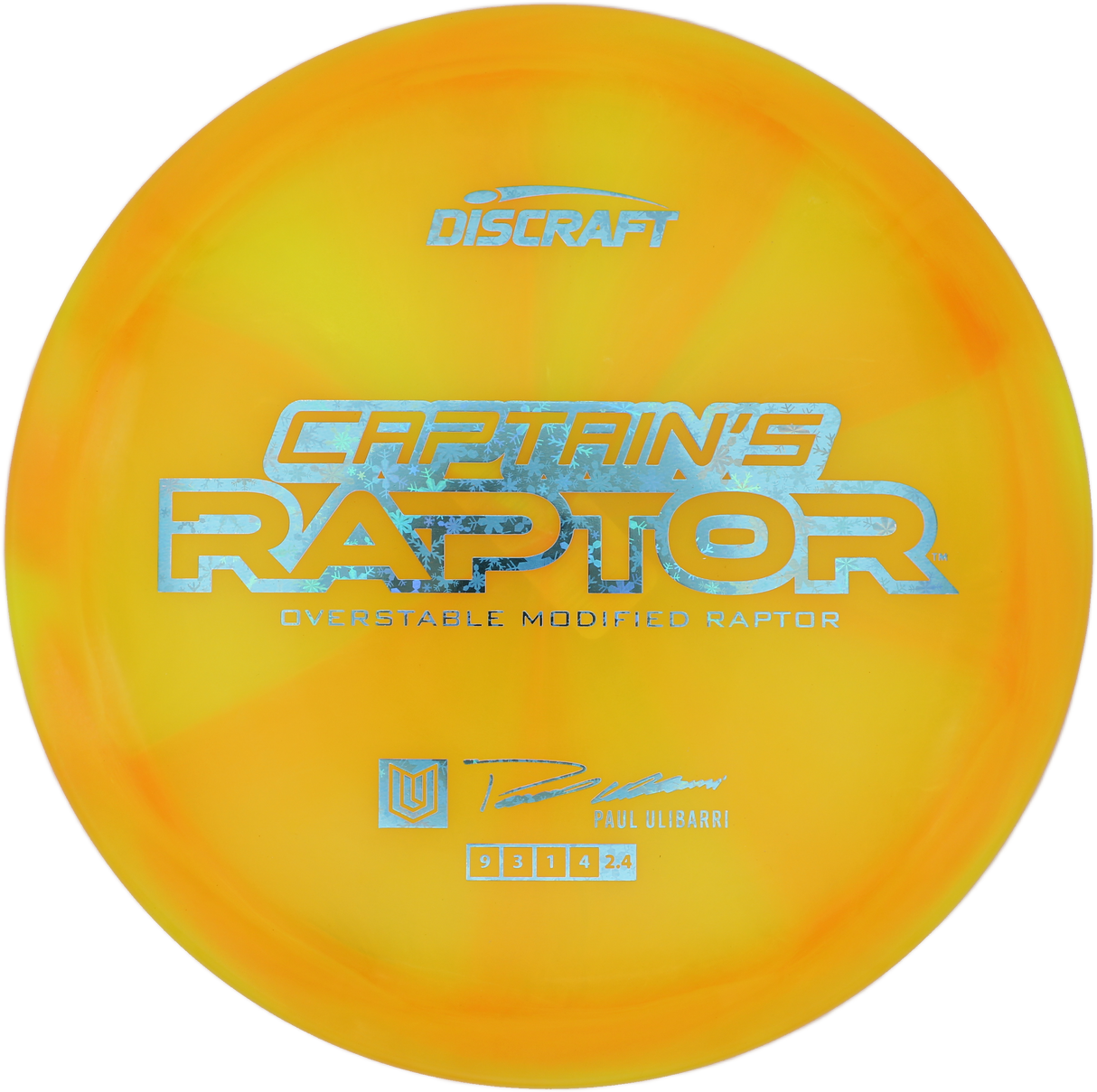 Discraft Captain's Raptor Z Swirl - 2025 Paul Ulibarri Tour Series
