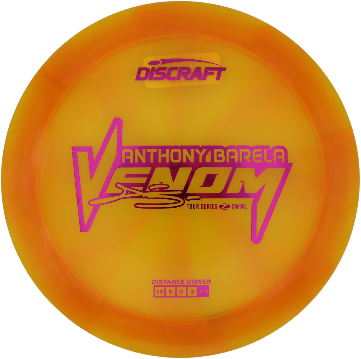 Discraft Venom Z Swirl - 2025 Anthony Barela Tour Series