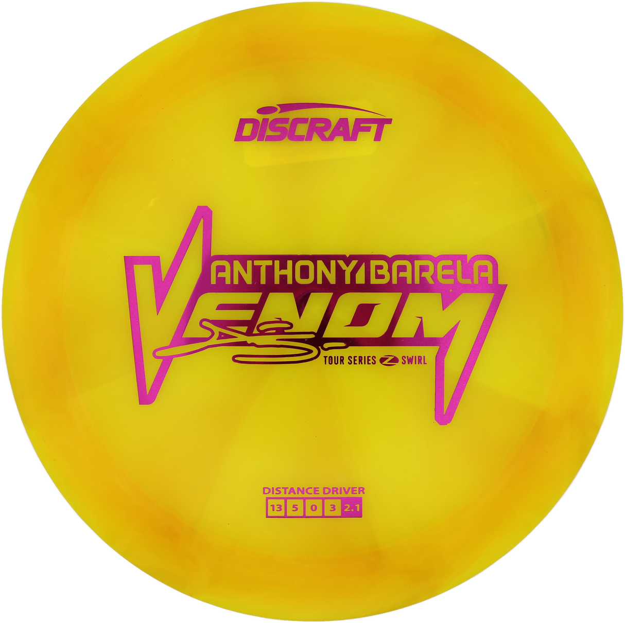 Discraft Venom Z Swirl - 2025 Anthony Barela Tour Series