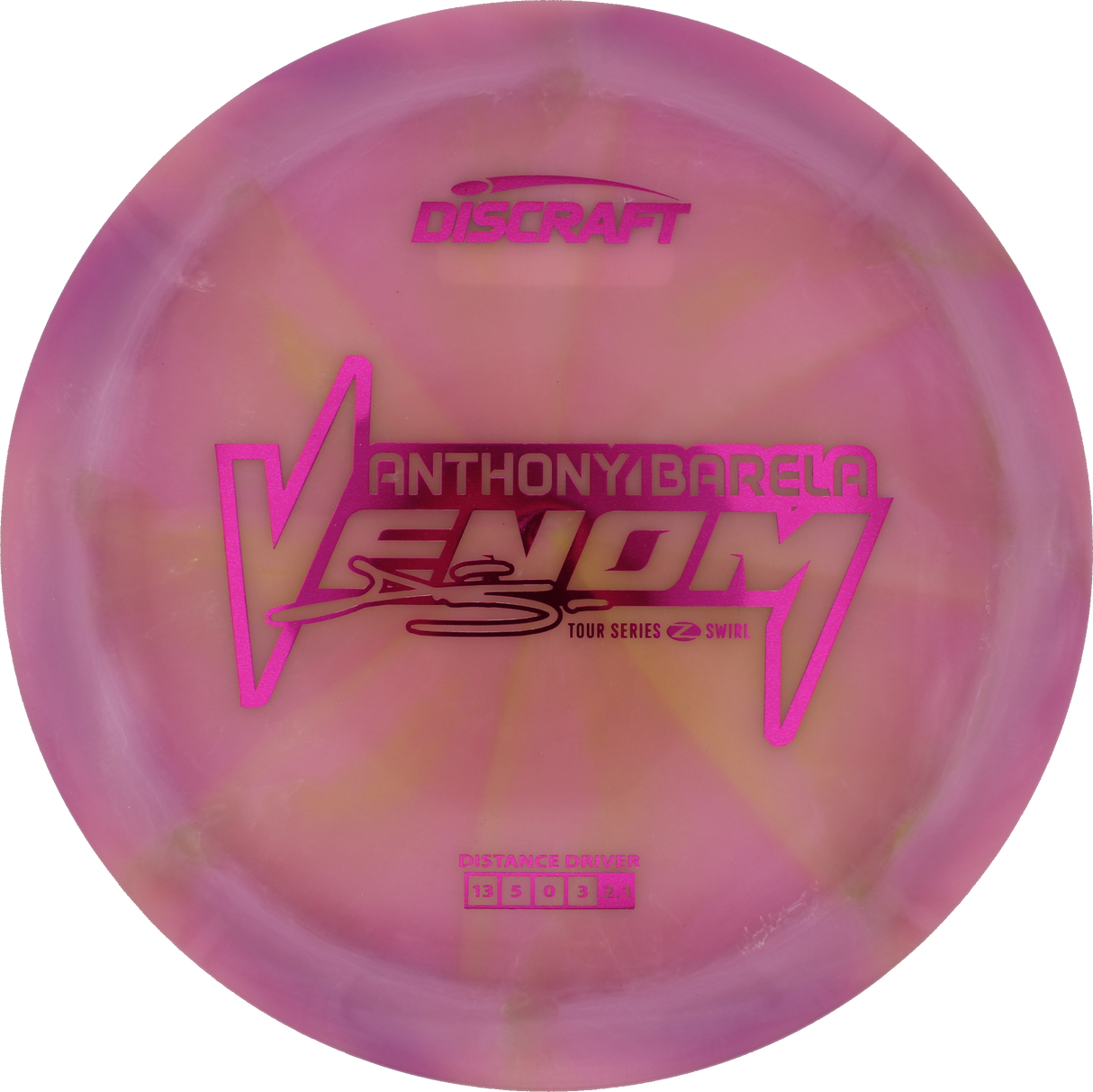 Discraft Venom Z Swirl - 2025 Anthony Barela Tour Series