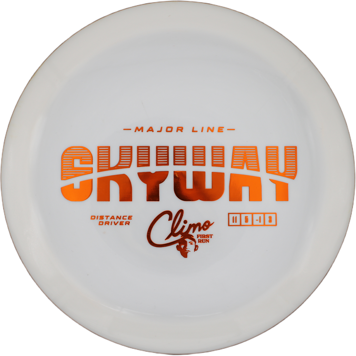 Climo Disc Golf Skyway - First Run | Major Line | Gebraucht: Zustand 8 |